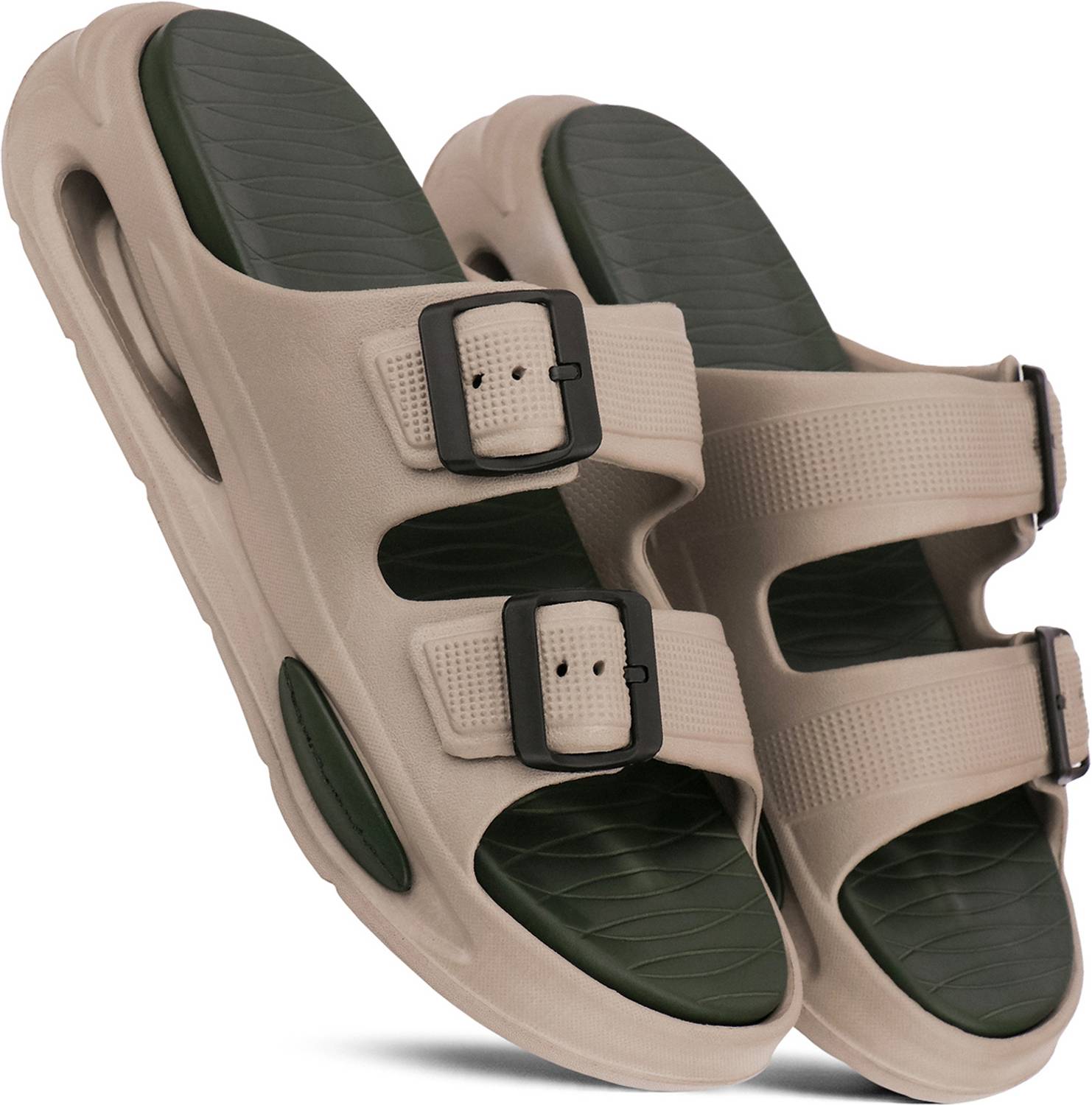 NOBELITE Men Green Sandals - Image 2