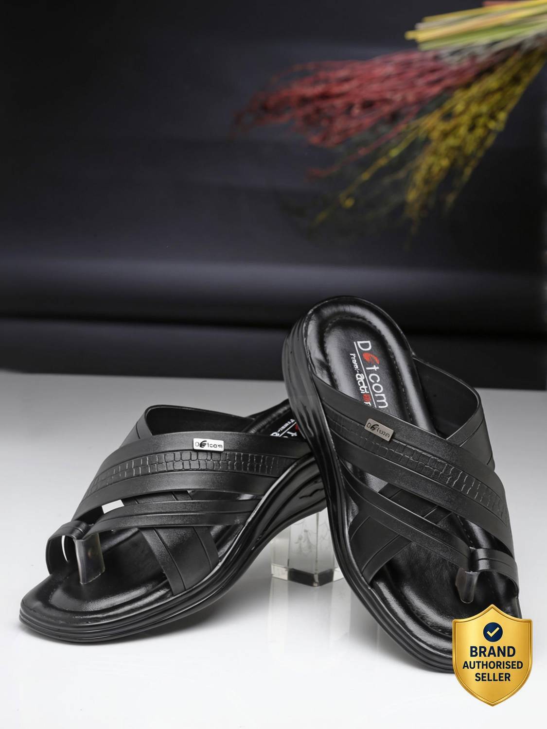 action DOTCOM 3307 Classic Comfortable Retro Durable Casual Slip