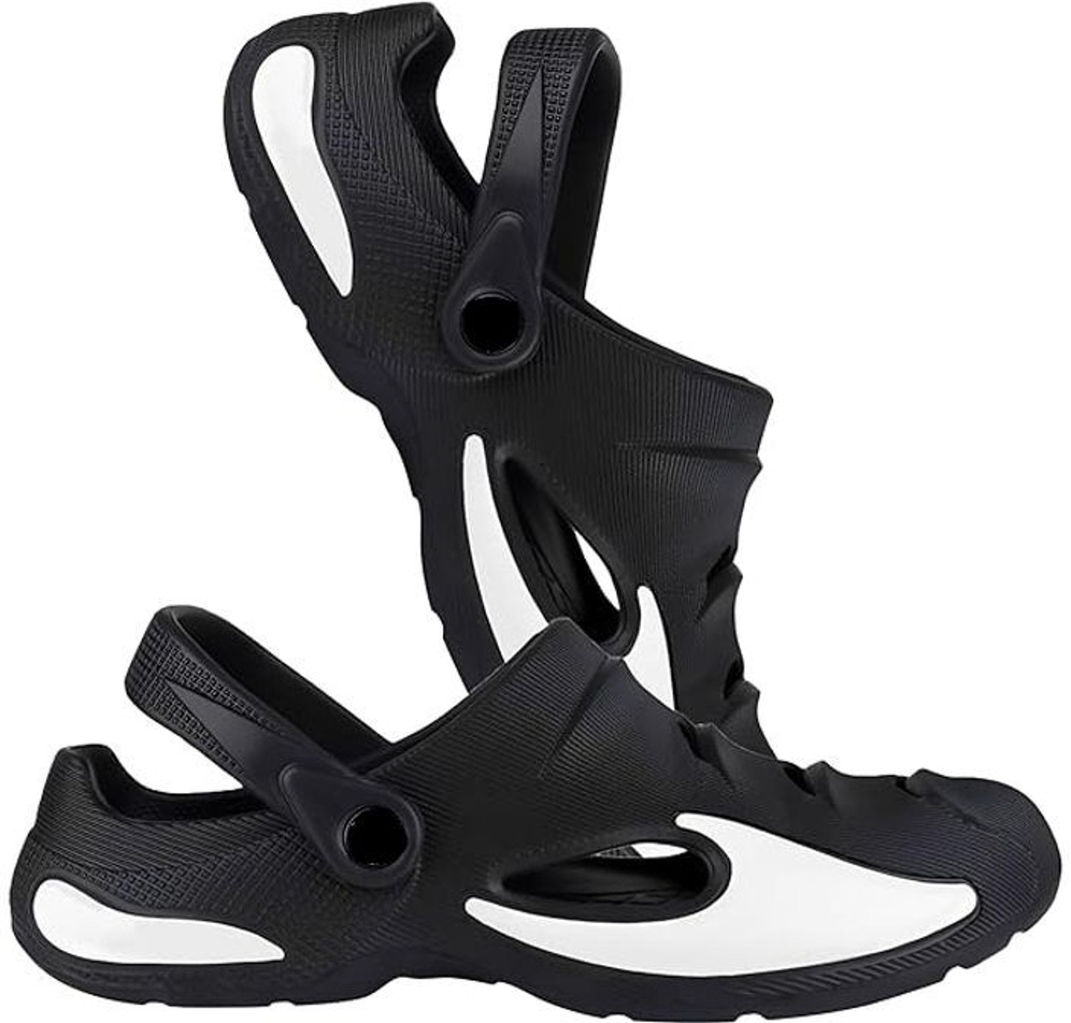 Image of Kapani Fashion Men Classic, Lightweight, Flipflops, Slipper, Slides, Sandal, Clogs (Black , 7) Men Sandals