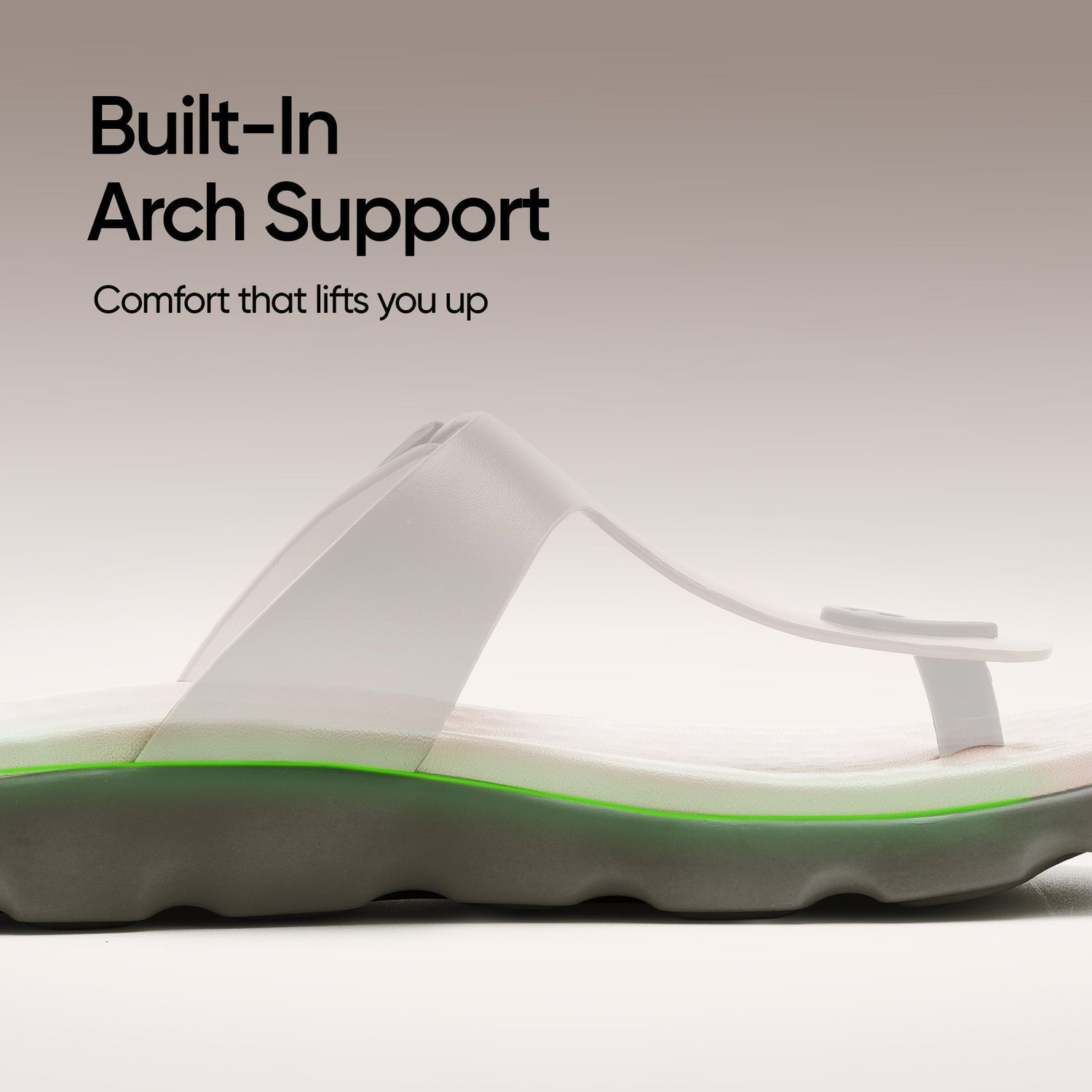 Image of Frido Cloud Comfort Arch & Heel Support with Anti-Skid Sole, Adjustable Buckle Strap Women Sandals