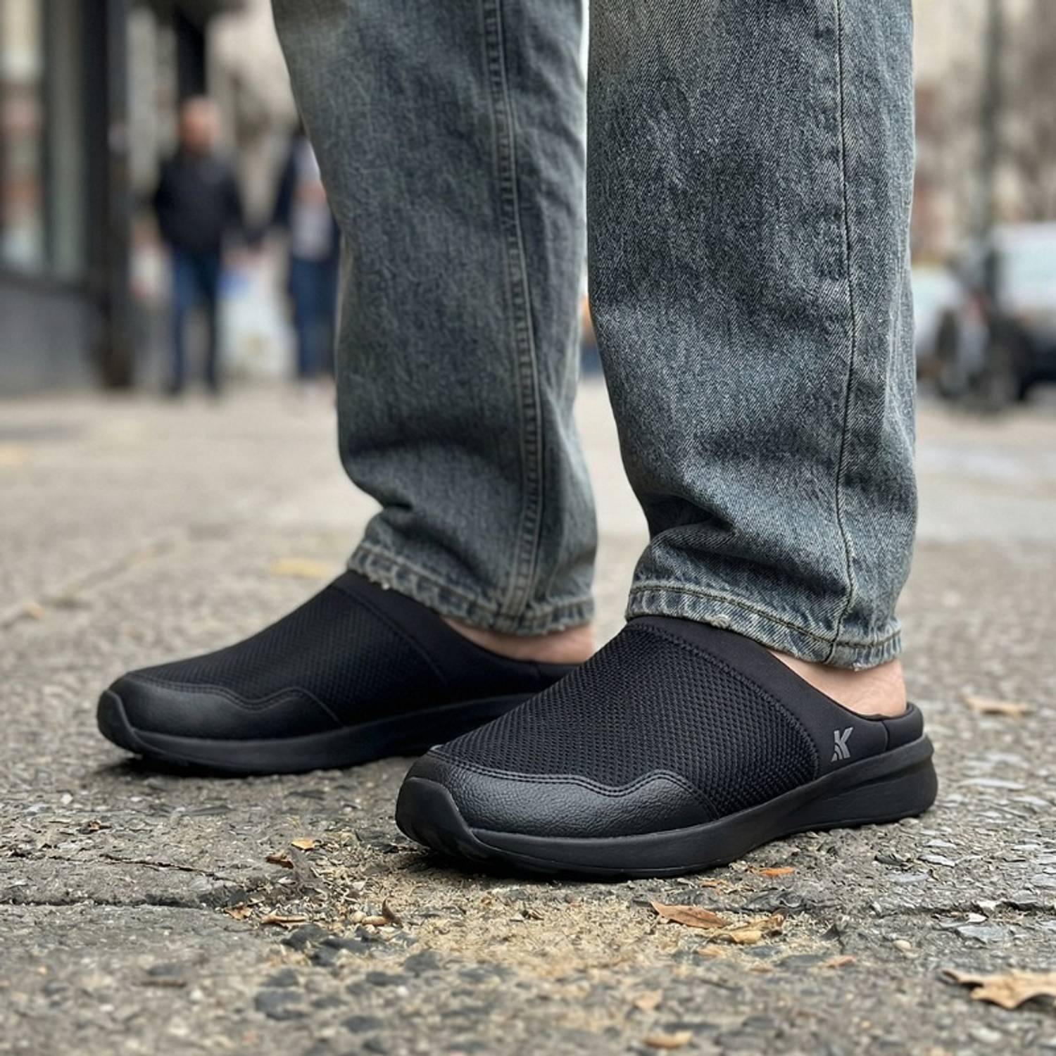 KazarMax Men Clogs Black - Image 3