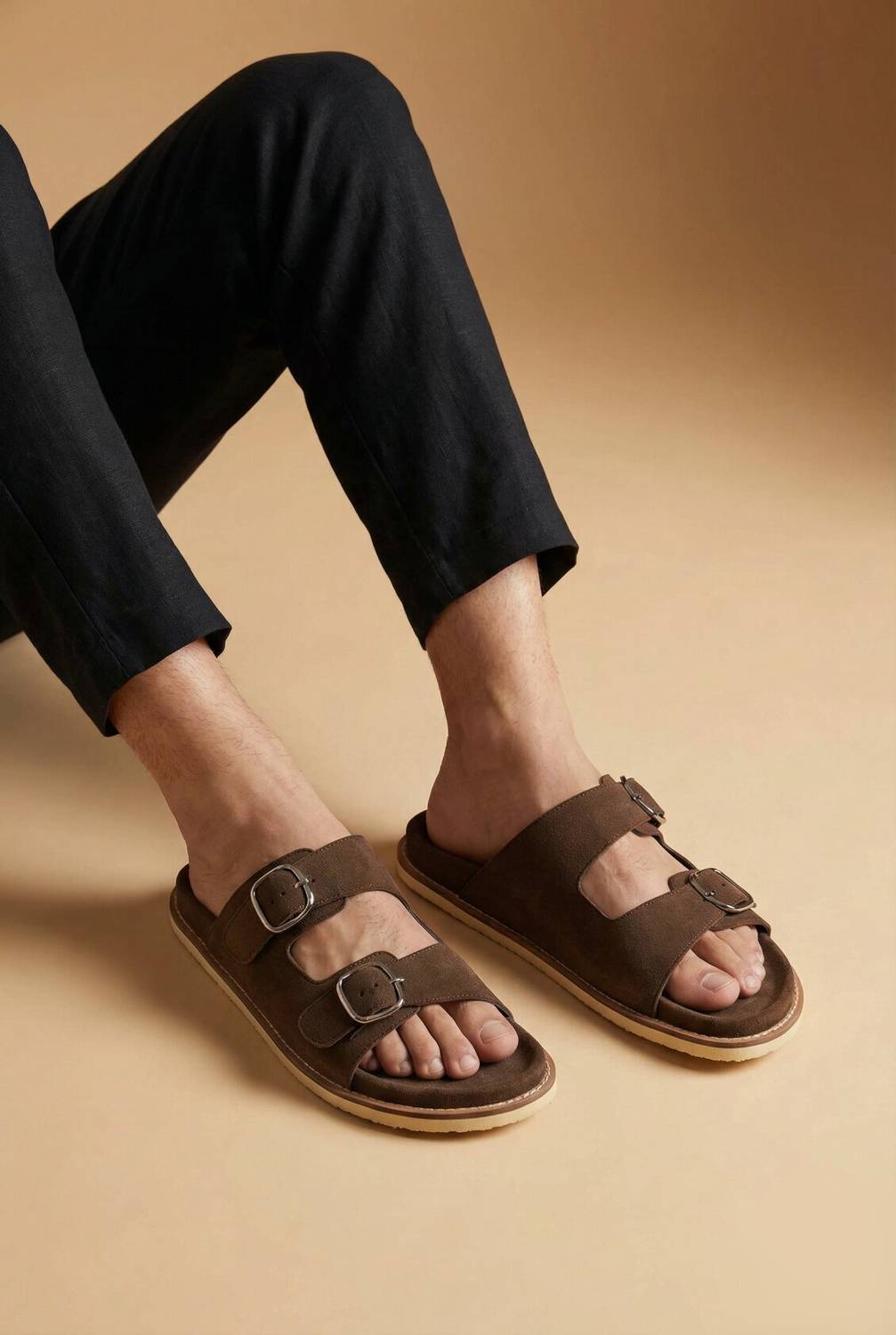 Mast & Harbour Men Sandals Brown - Image 2