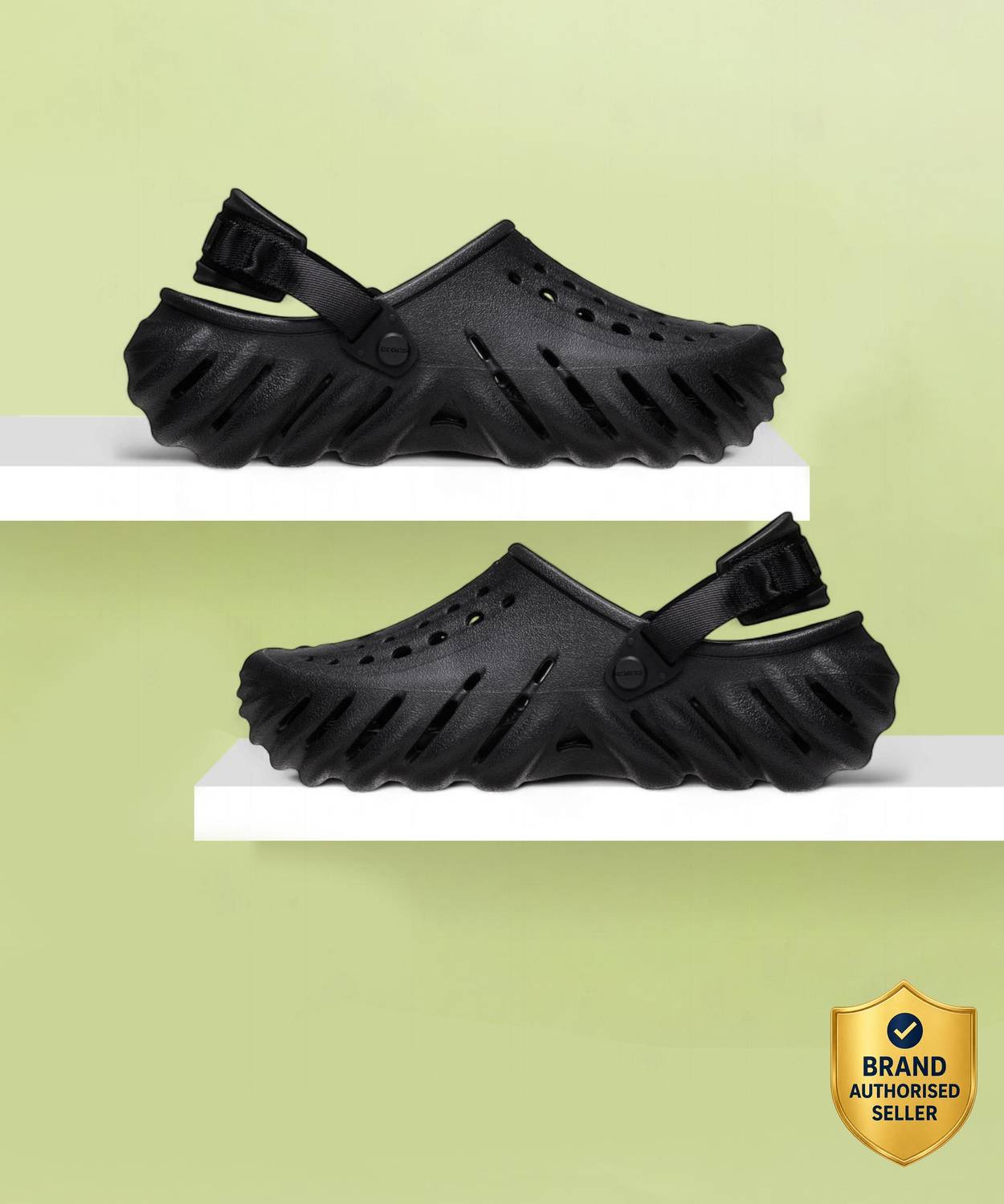 CROCS Echo Unisex Clogs Black