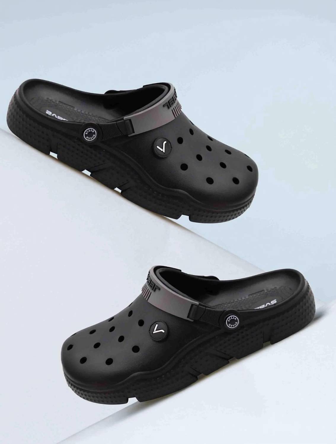 Svaar Men Sandals Black - Image 1