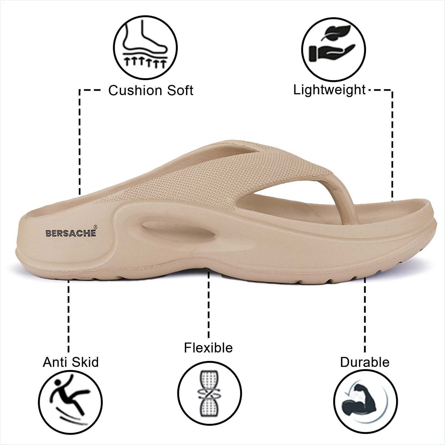 Image of BERSACHE Men Slippers