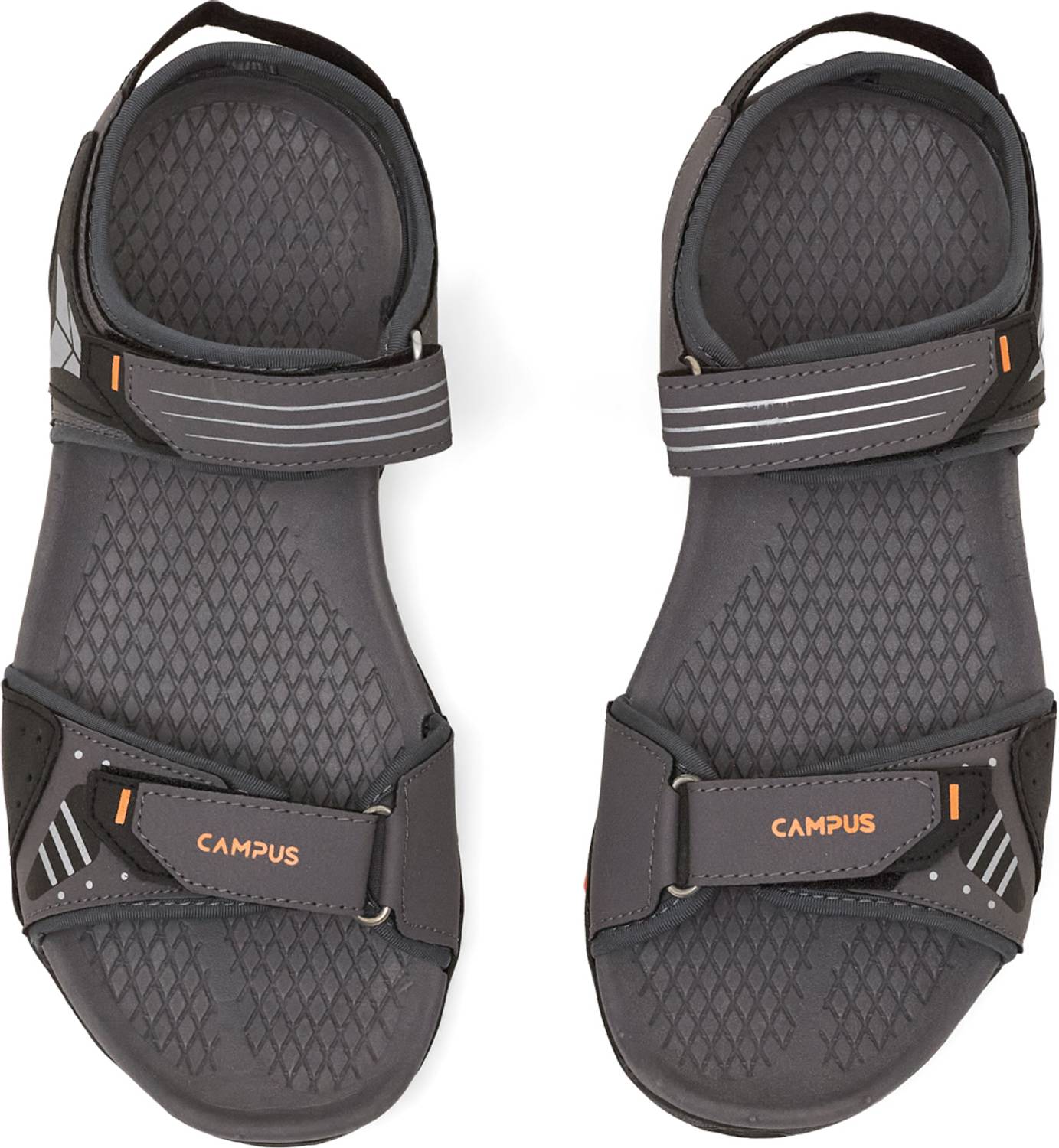 CAMPUS Men Gray Sandals - Image 4
