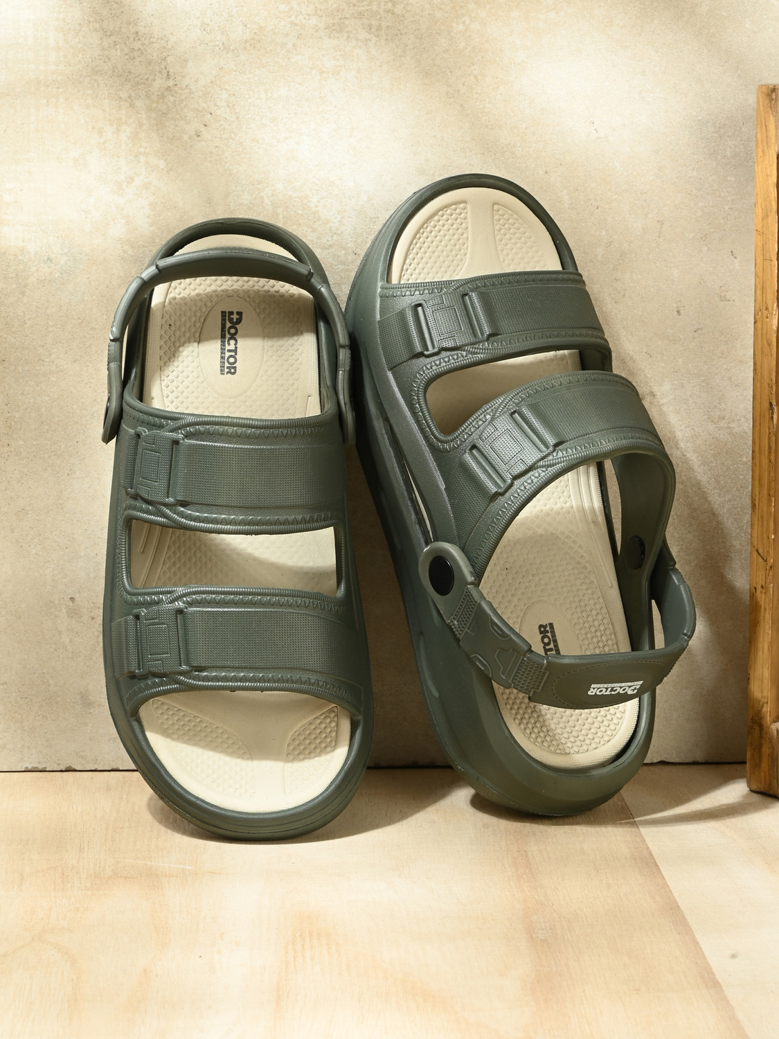 Image of Doctor Health Super Soft Men's Athletic Sports Sandals|Lightweight|Comfortable|Non-Slip Outdoor Footwear Men Sports Sandals