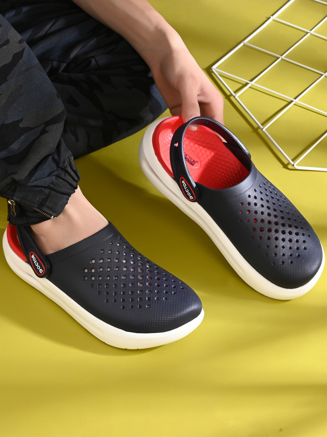 Image of DOCTOR FEEL SOFT Clogs Soft Sole Lightweight Comfortable Utility Wear Footwear Men Clogs Men Clogs