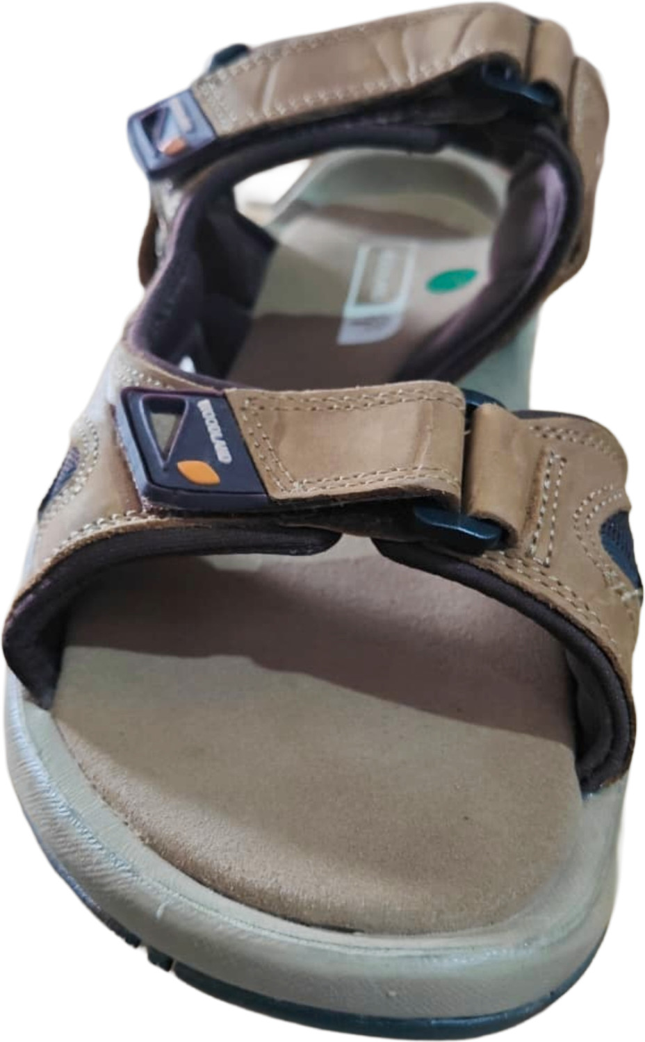 Image of WOODLAND Men Sandal (Camel, 8)