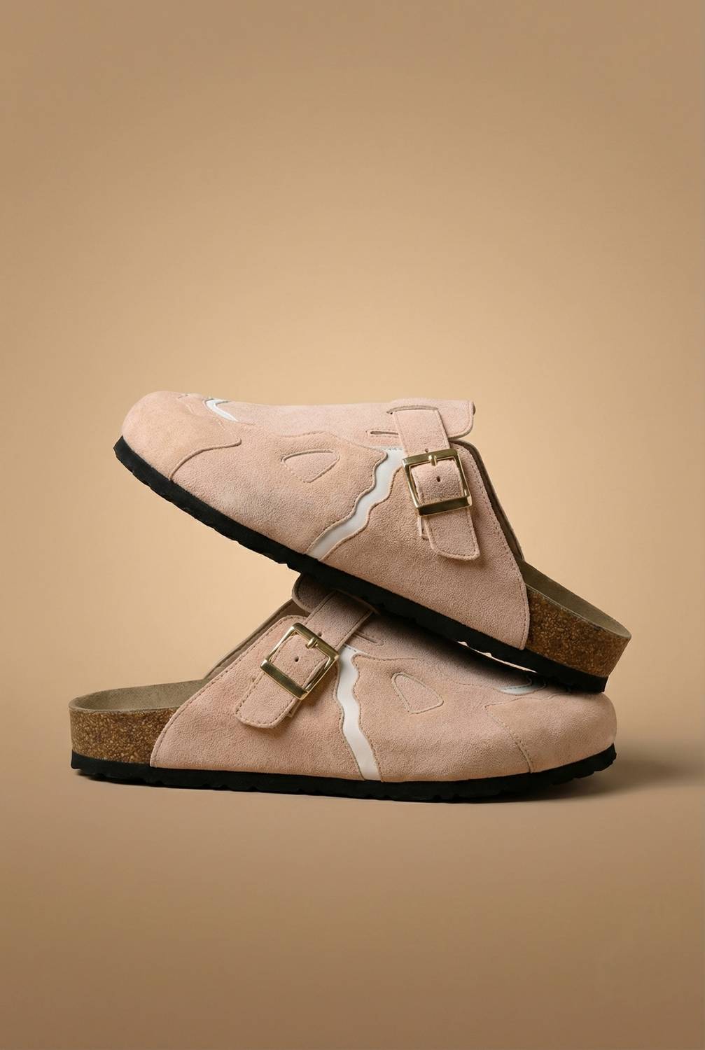 BIG FOX Men Pink Sandals