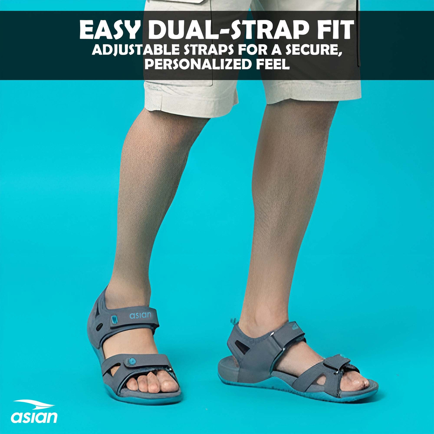 Image of asian Men Sports Sandals