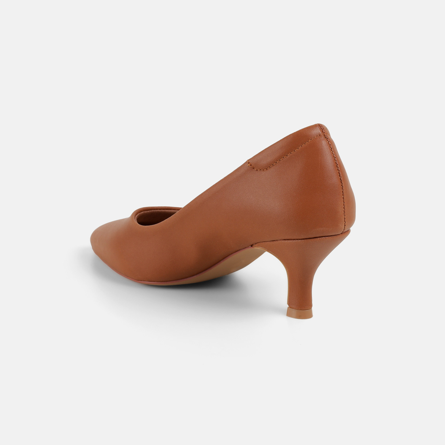 Image of MOCHI Women Heels Sandal (Tan, 7)