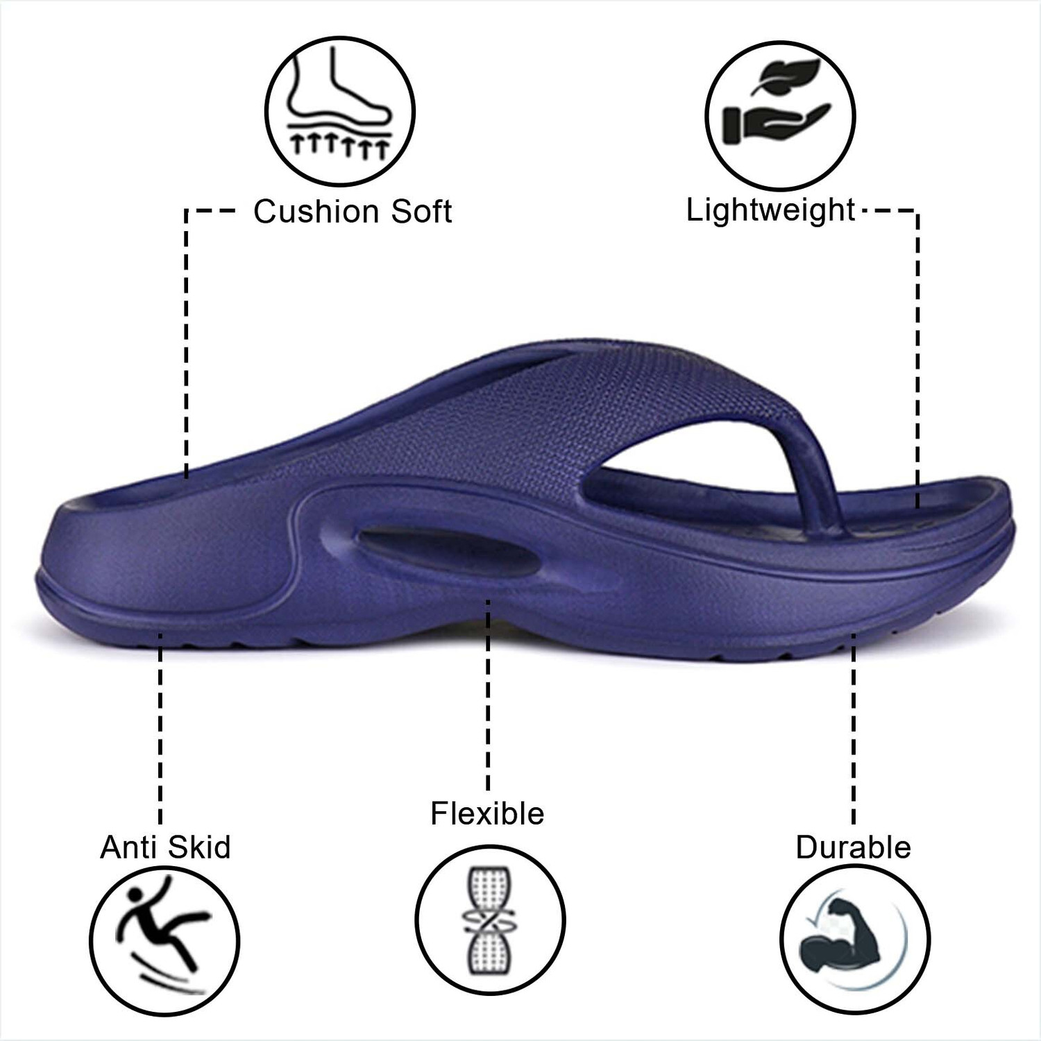 Image of BERSACHE Men Flip Flops