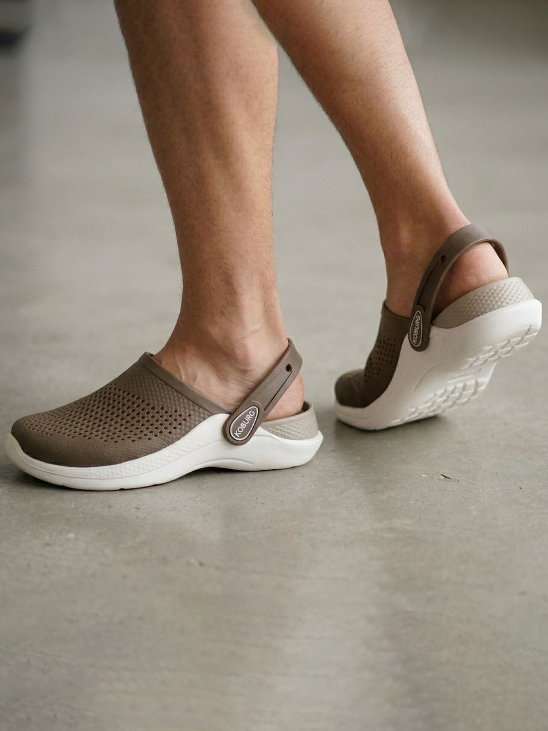 Image of Koburg Aerosoft Extra Soft |Comfortable|Lightweight|Antiskid|EVA Sole KF-184 Men Clogs