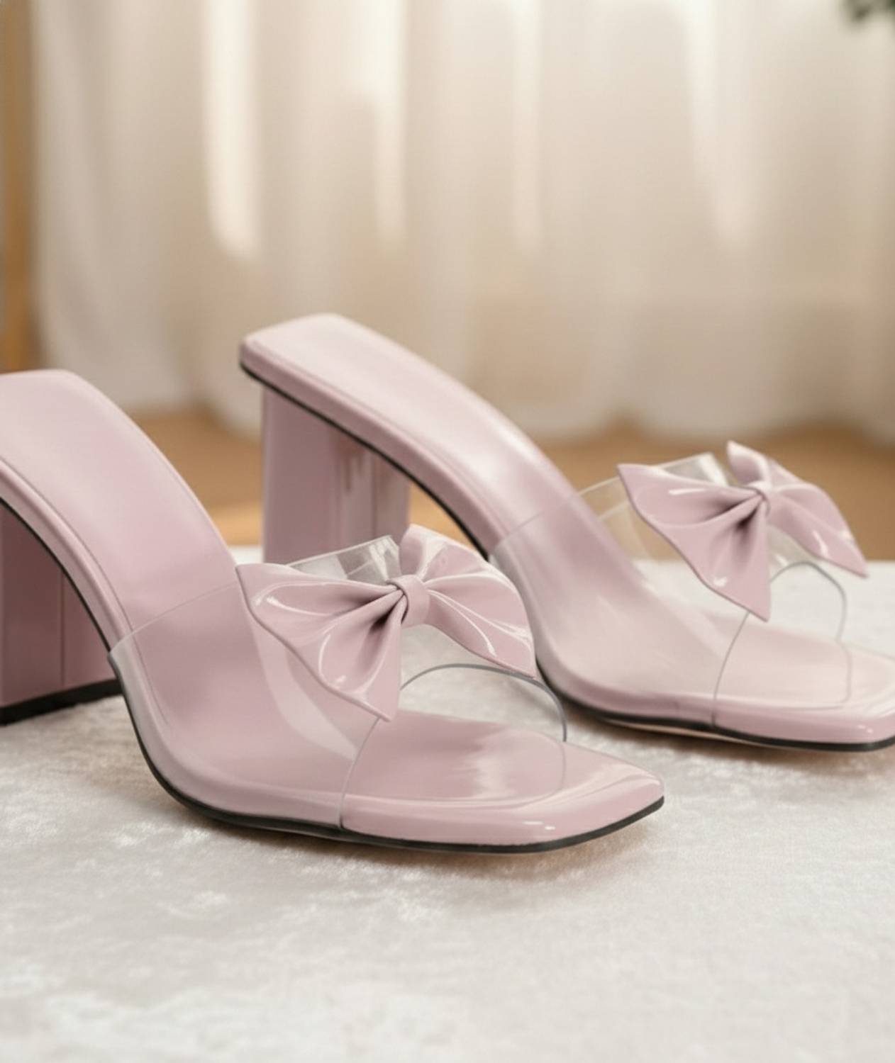 MODRIXFASHION Women Pink Heels - Image 4