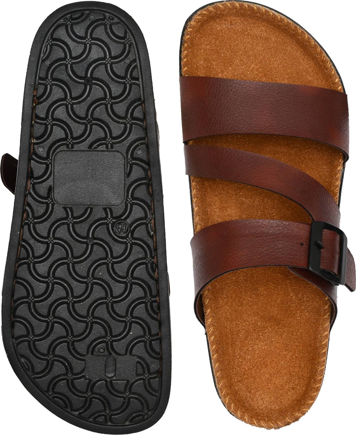 Vask Men Brown Sandals - Image 4