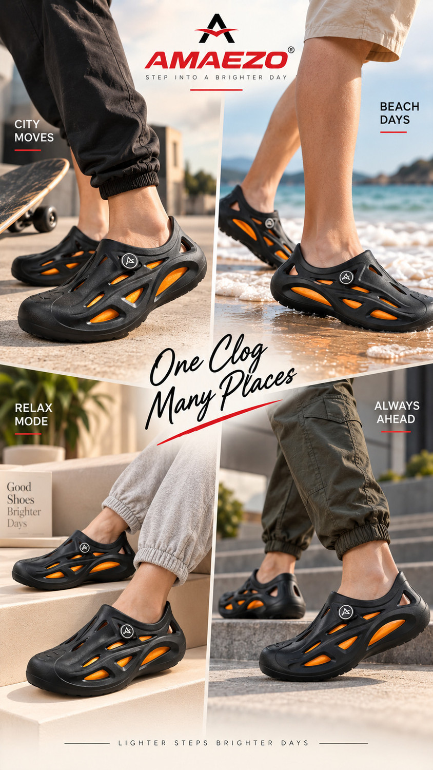 Image of amaezo Men Sports Sandals