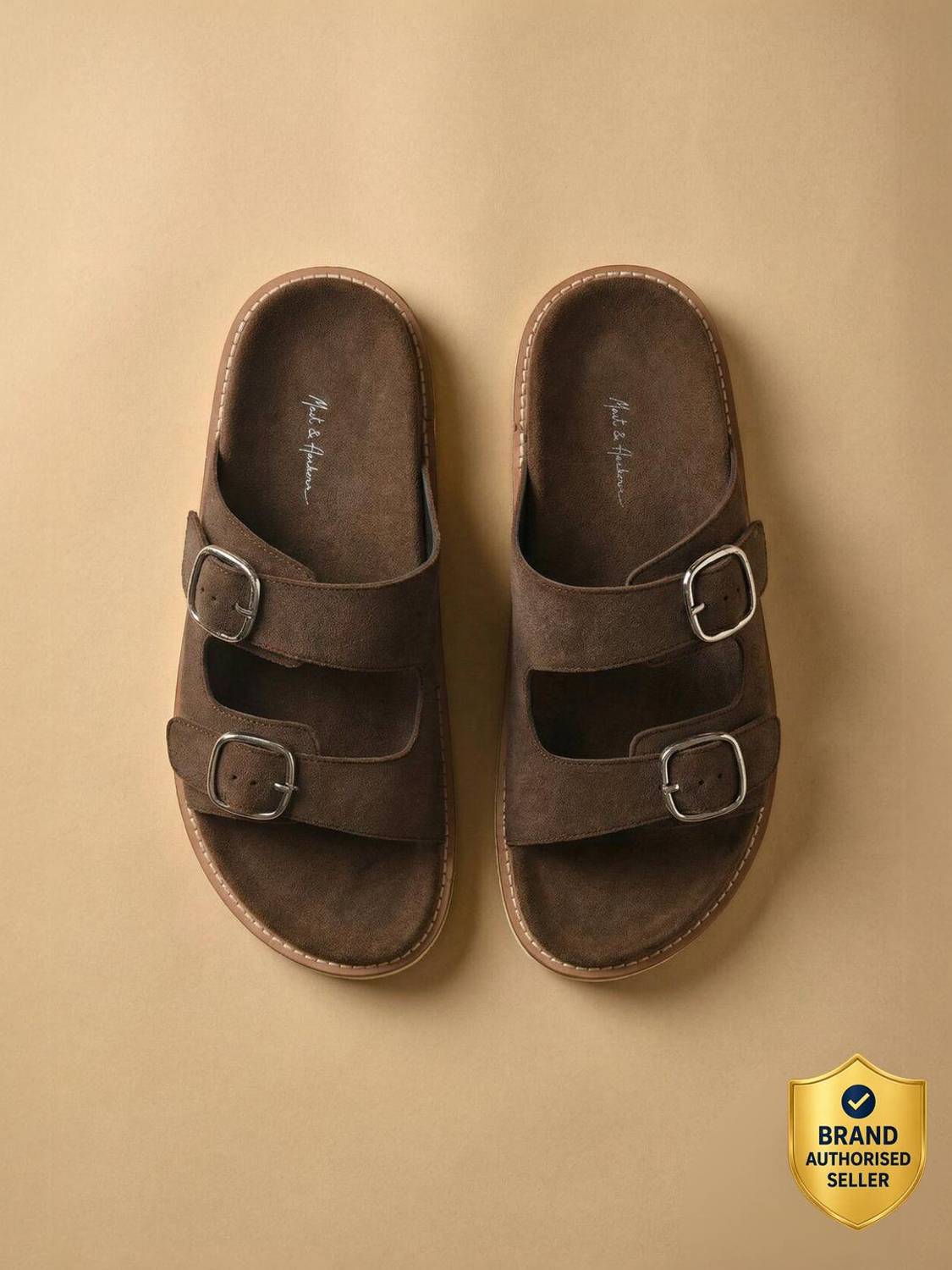 Mast & Harbour Men Sandals Brown - Image 1