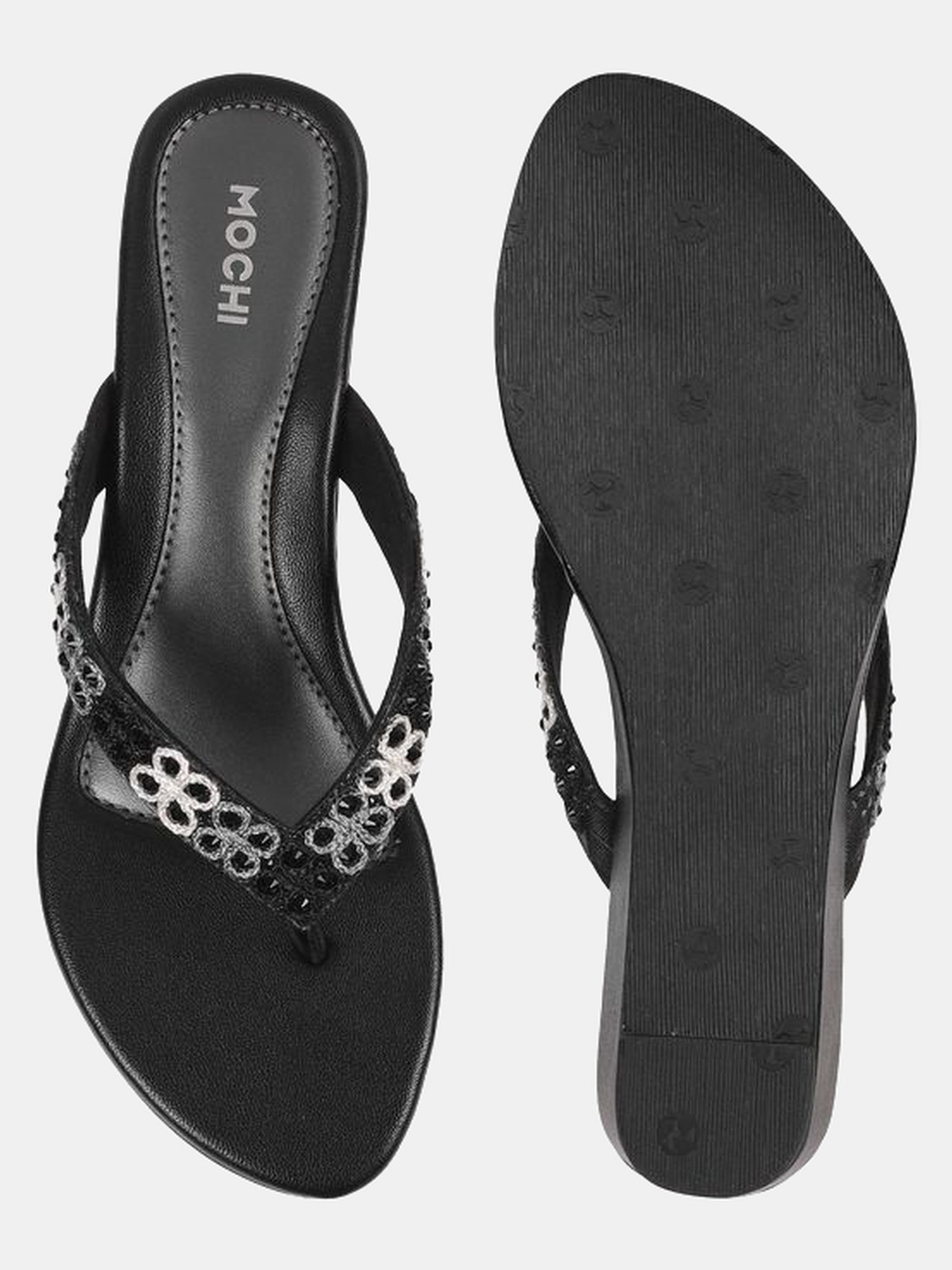 Image of MOCHI Embellished Women Wedges