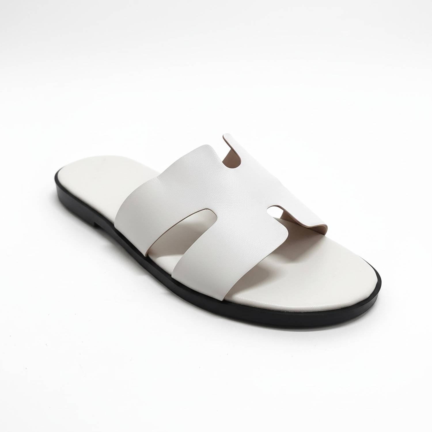 ROYAL KHWAAB Men Sandals White - Image 4