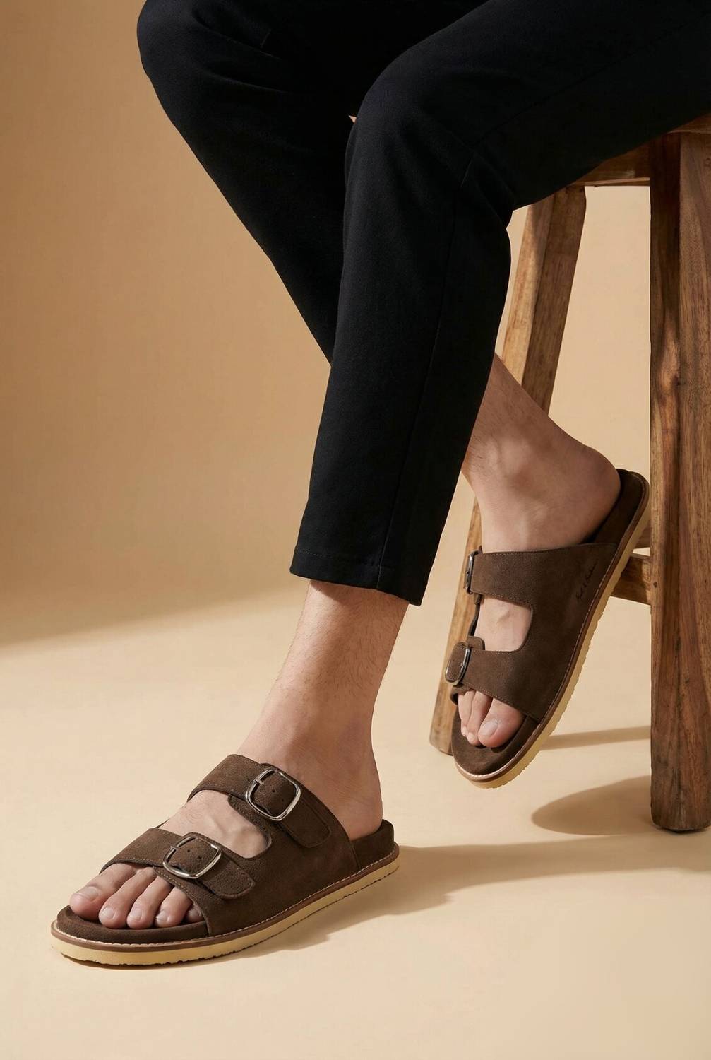 Mast & Harbour Men Sandals Brown - Image 4