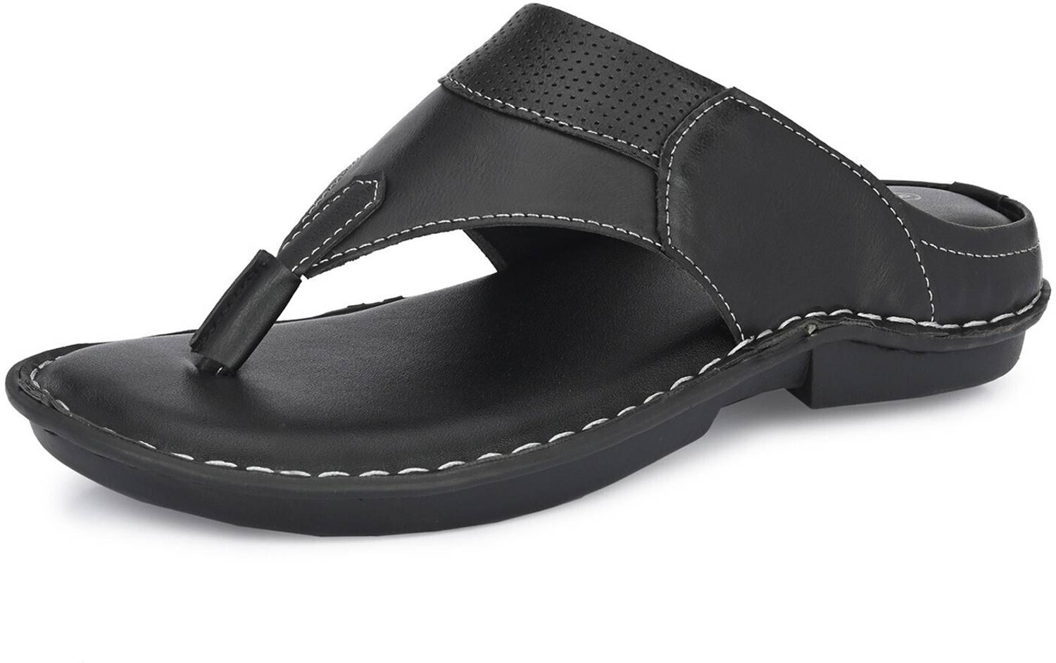 Azzaro Black Men Sandals
