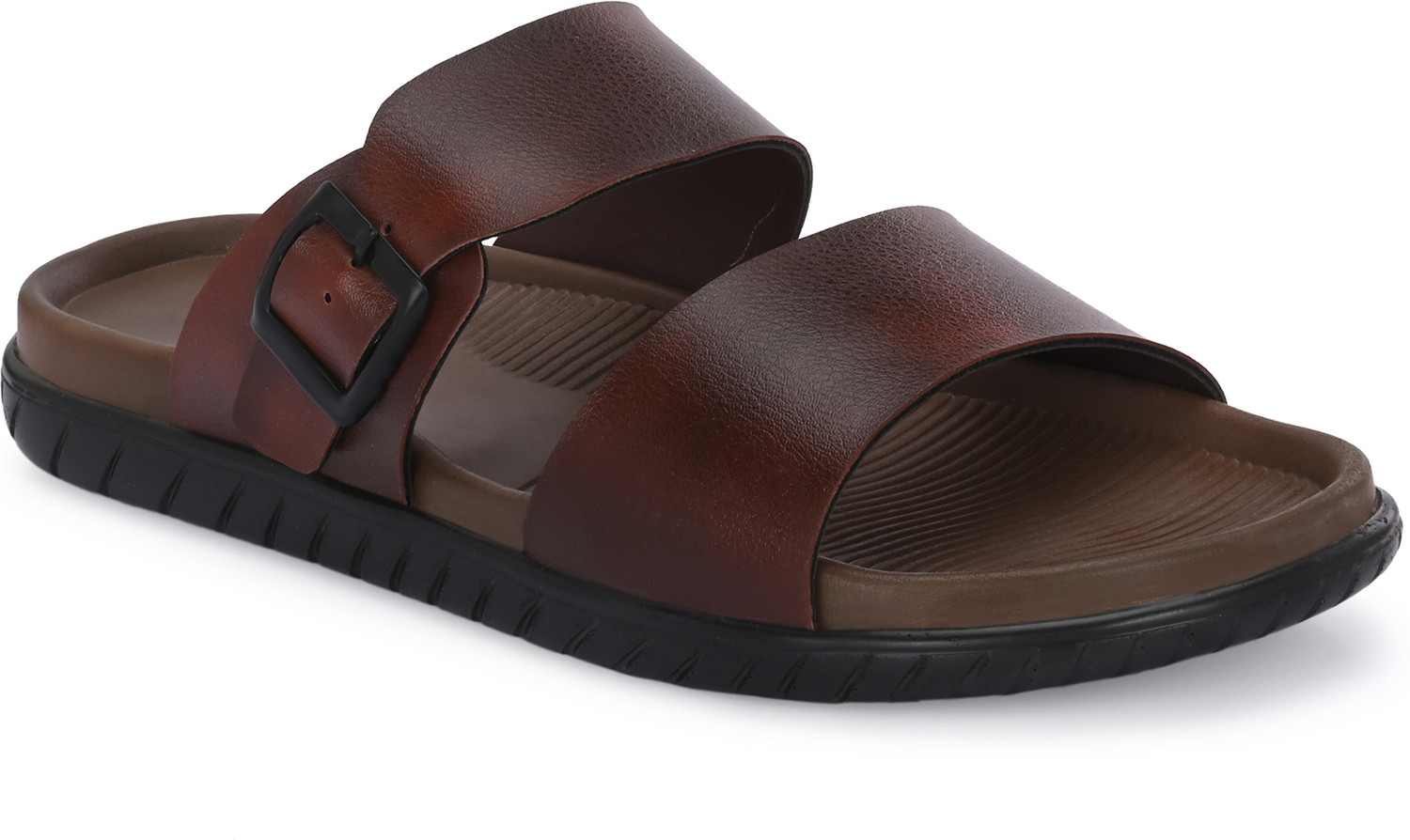 Image of BIZORA Men Sandals With Premium Buckle Strap Casual Sandals for Men Sandals