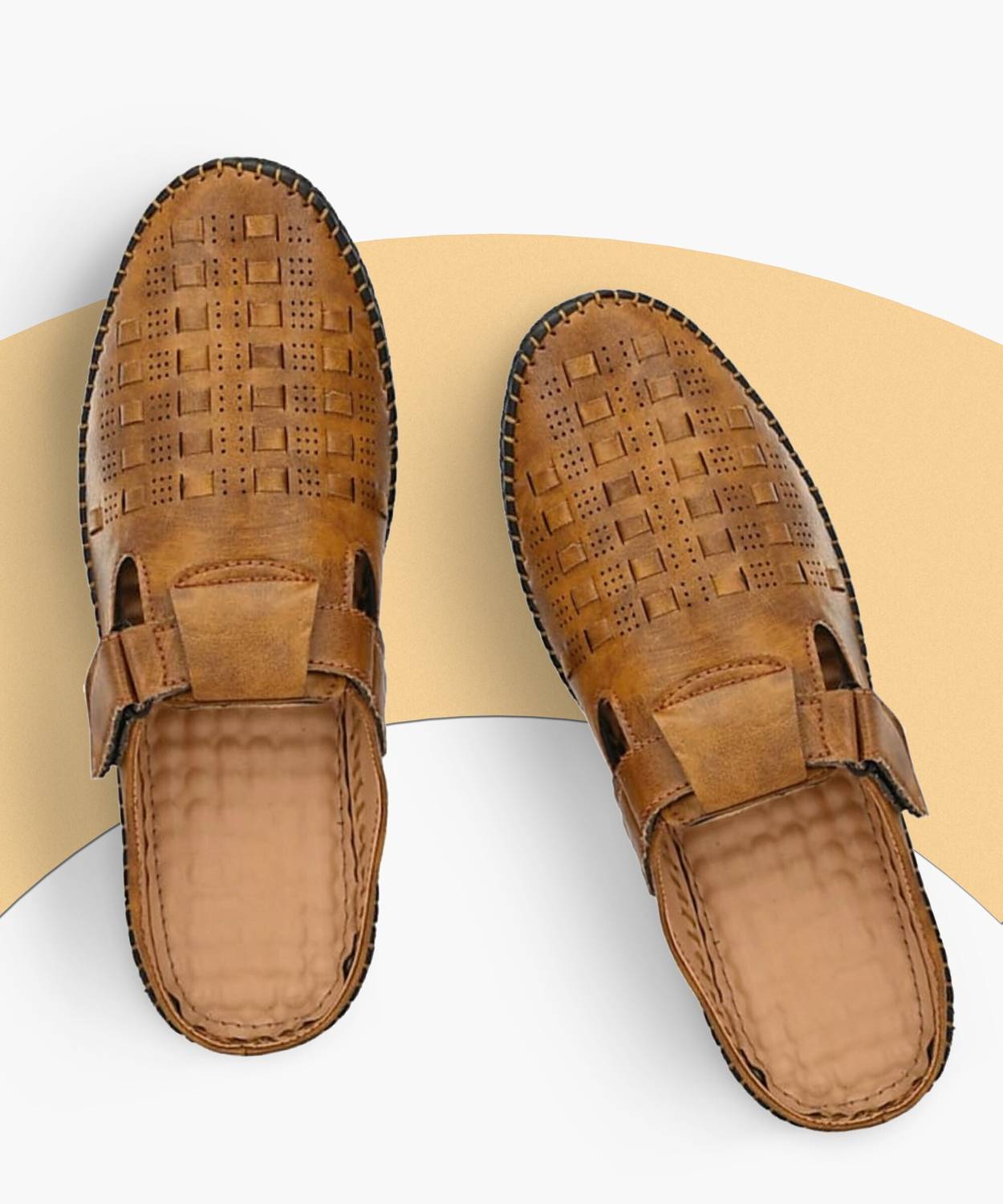 WUGATTI Men Brown Sandals - Image 2