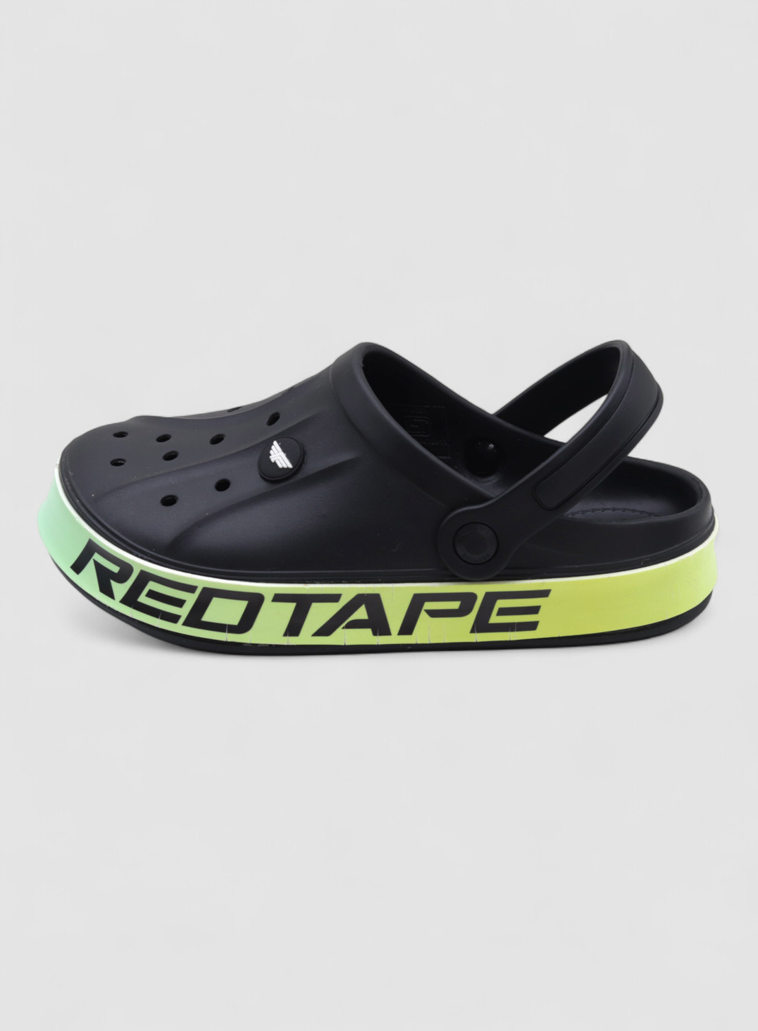 Image of Red Tape Men Black Clogs