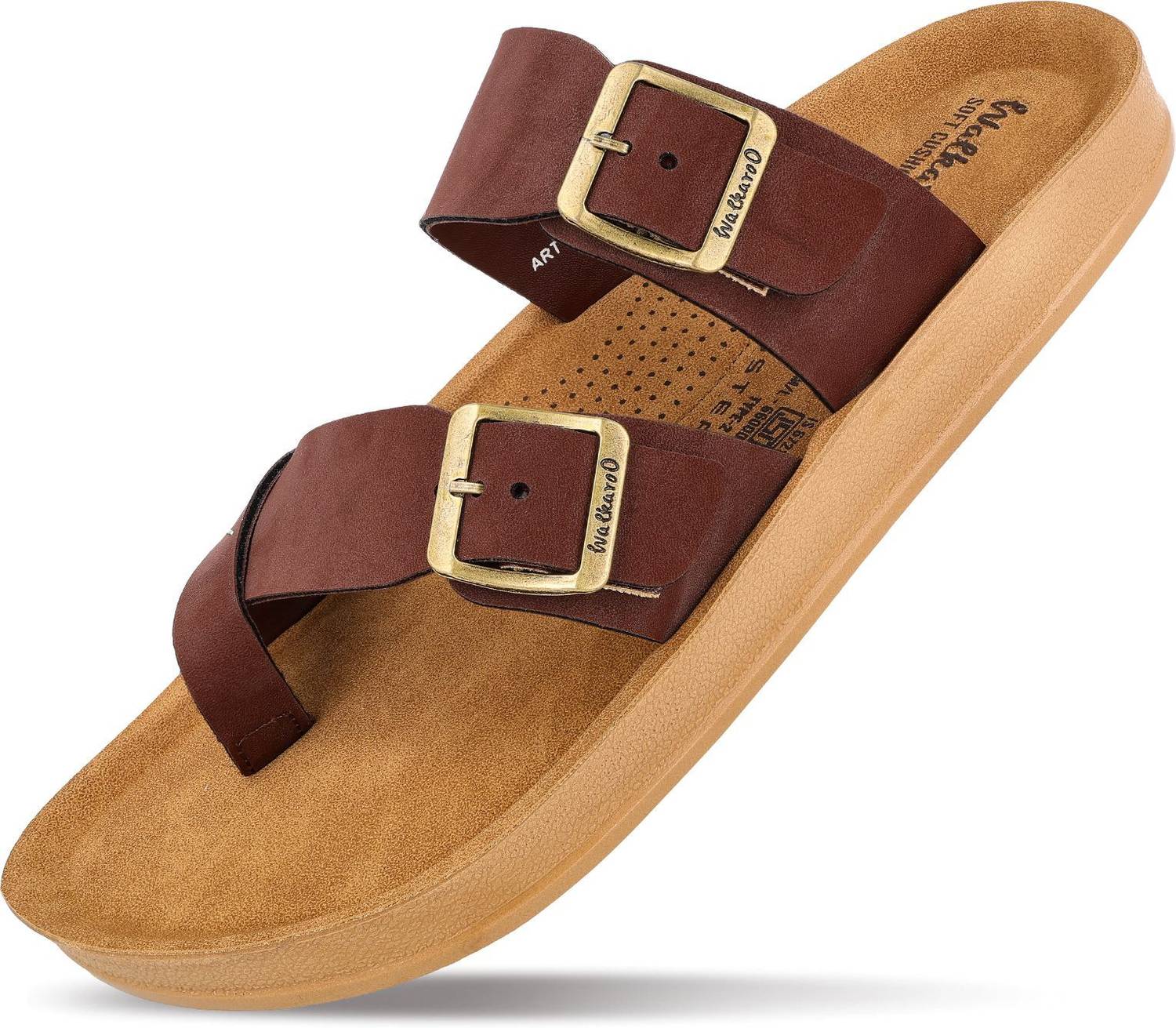 WALKAROO Men Casual Brown - Image 5