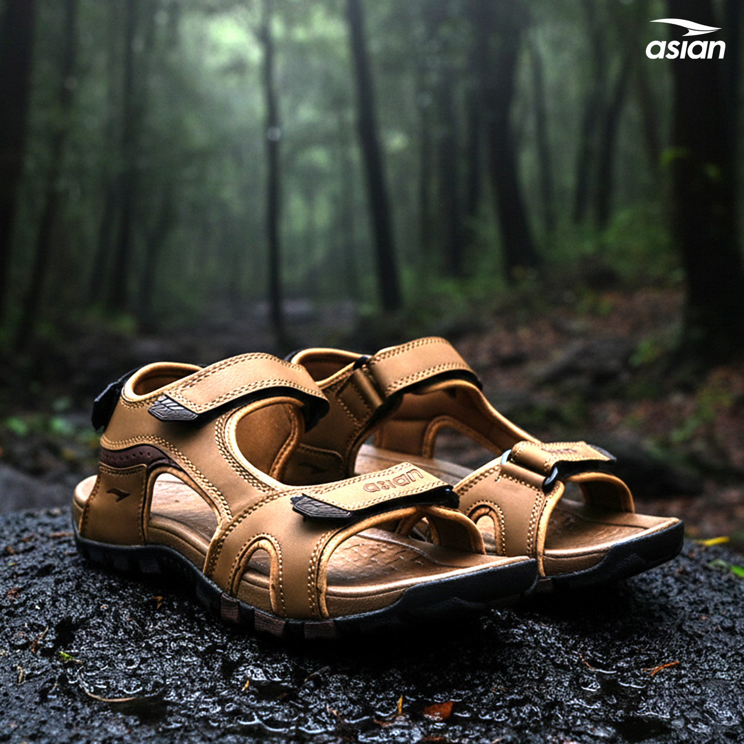 Image of asian Men Sports Sandals