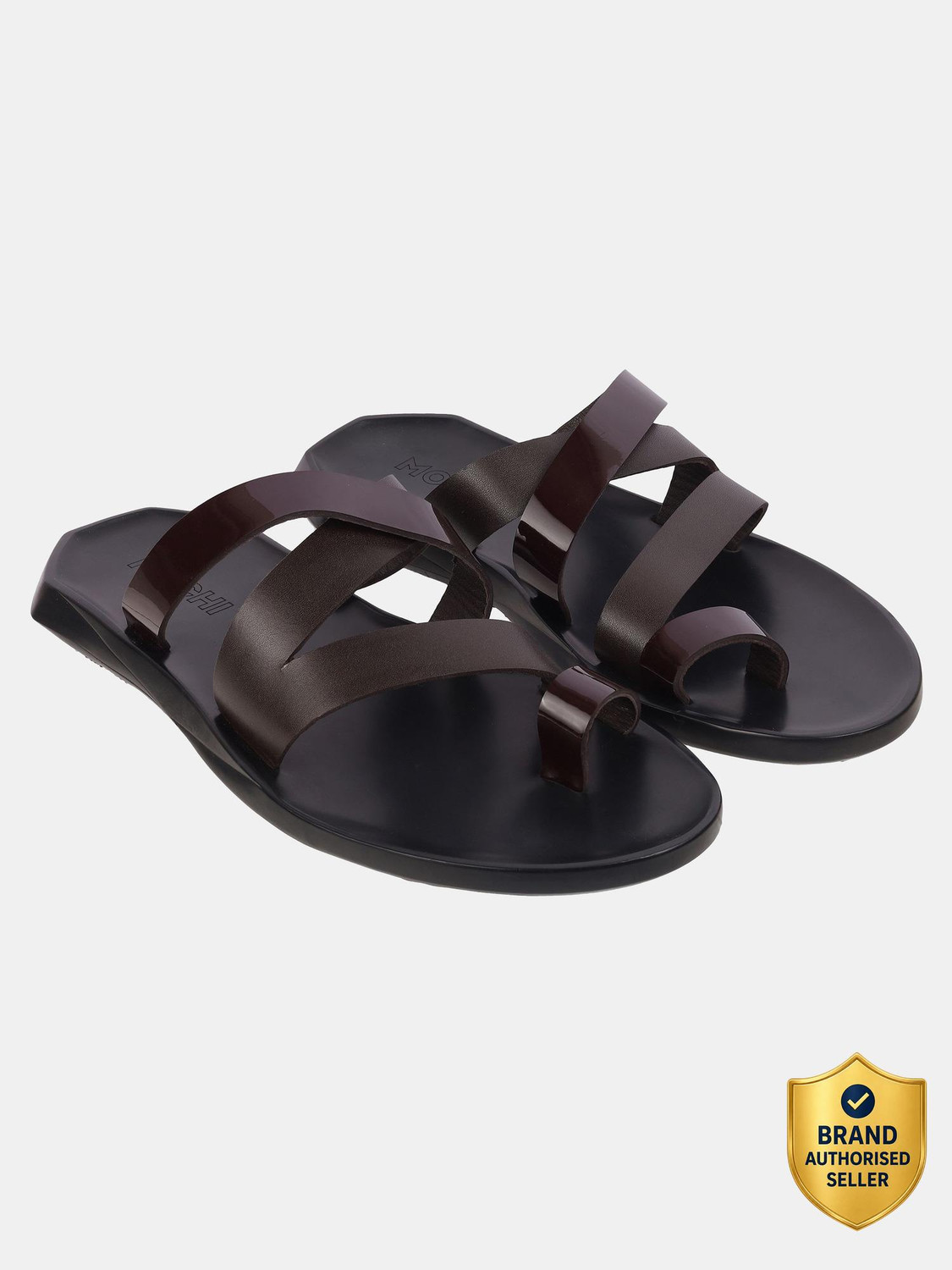 Image of MOCHI Men Sandal (Brown, 7)