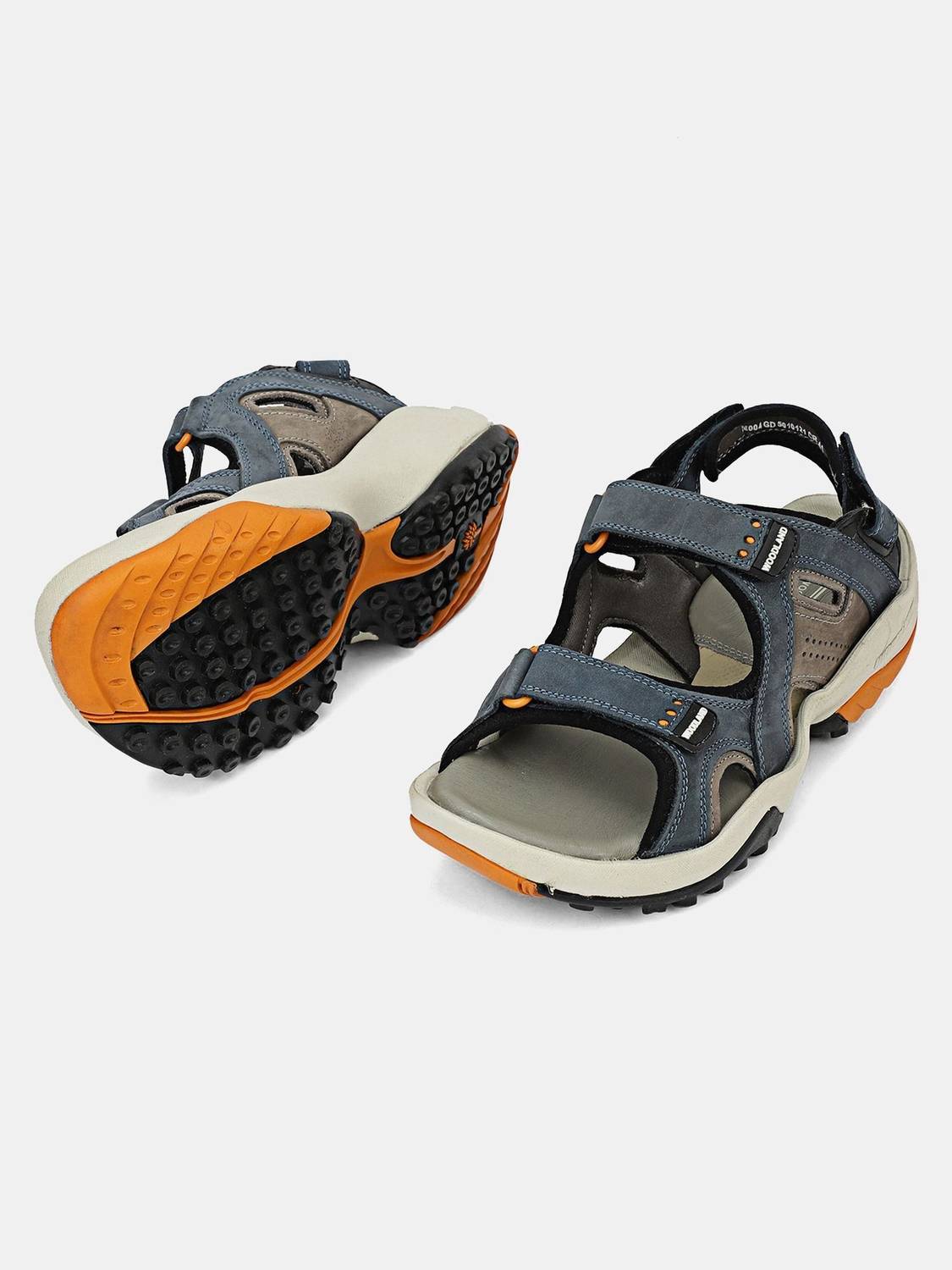 WOODLAND Men Sports Sandals Blue - Image 4
