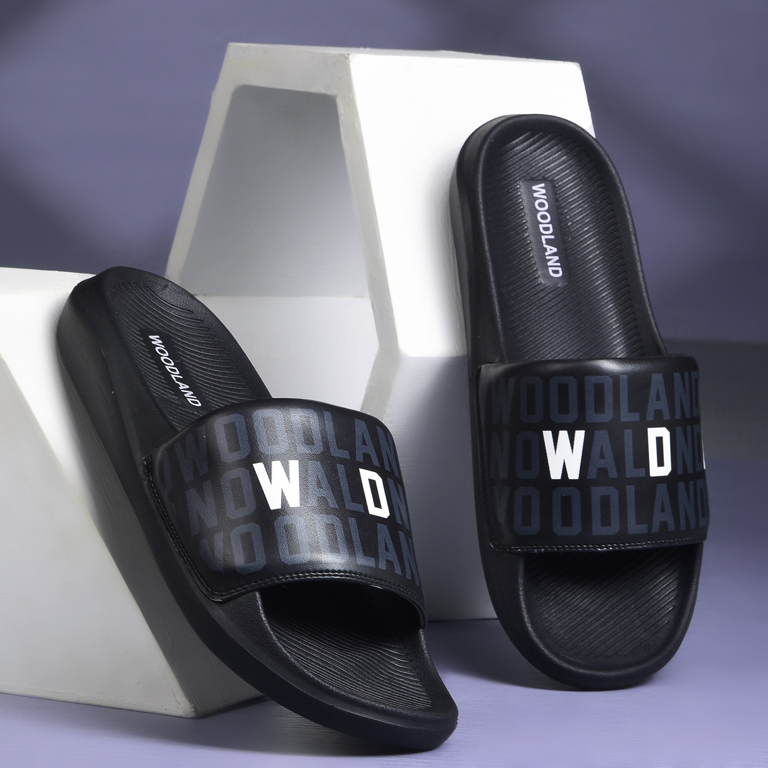 Image of WOODLAND Men Slippers