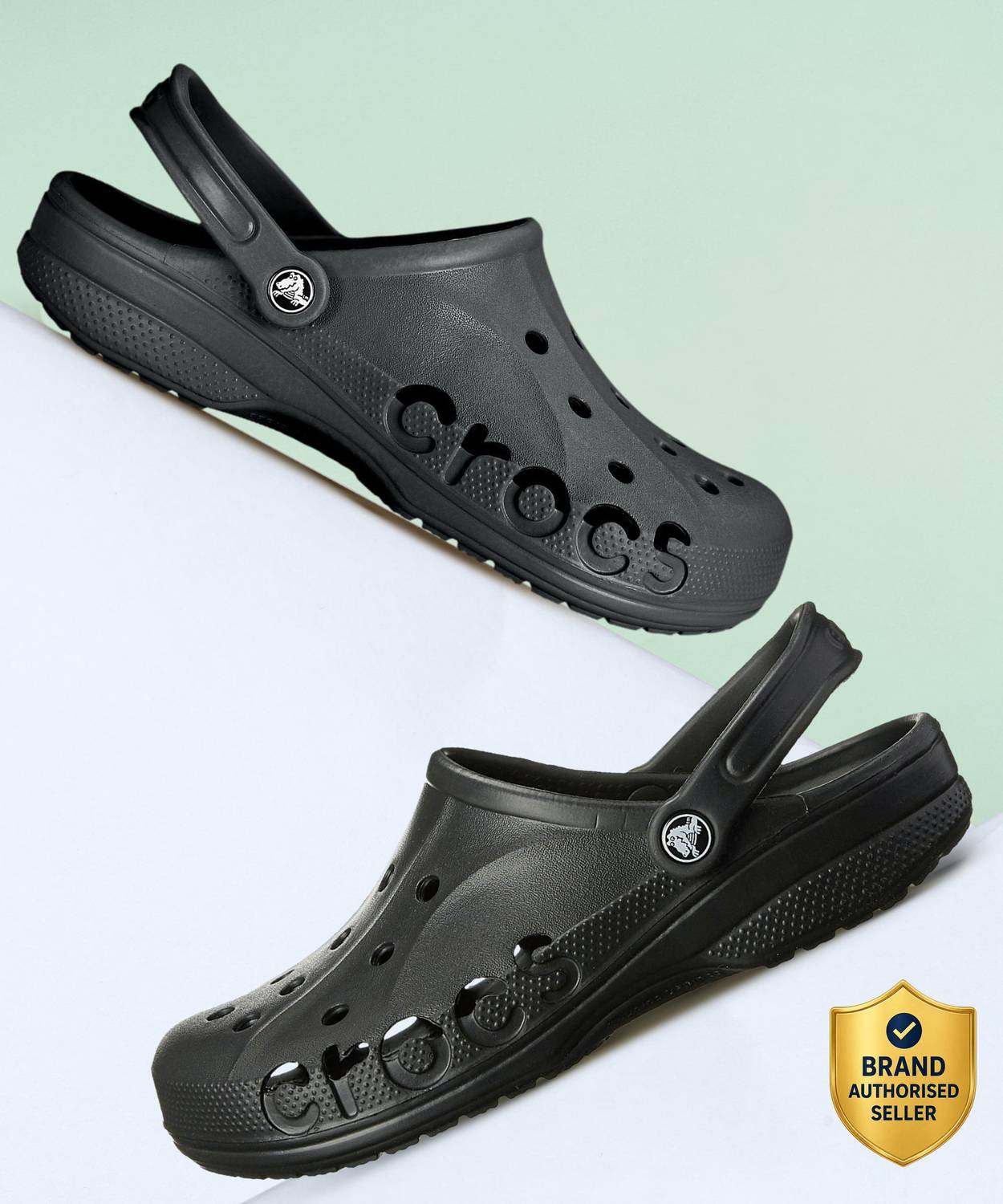 CROCS Men Clogs Black - Image 1