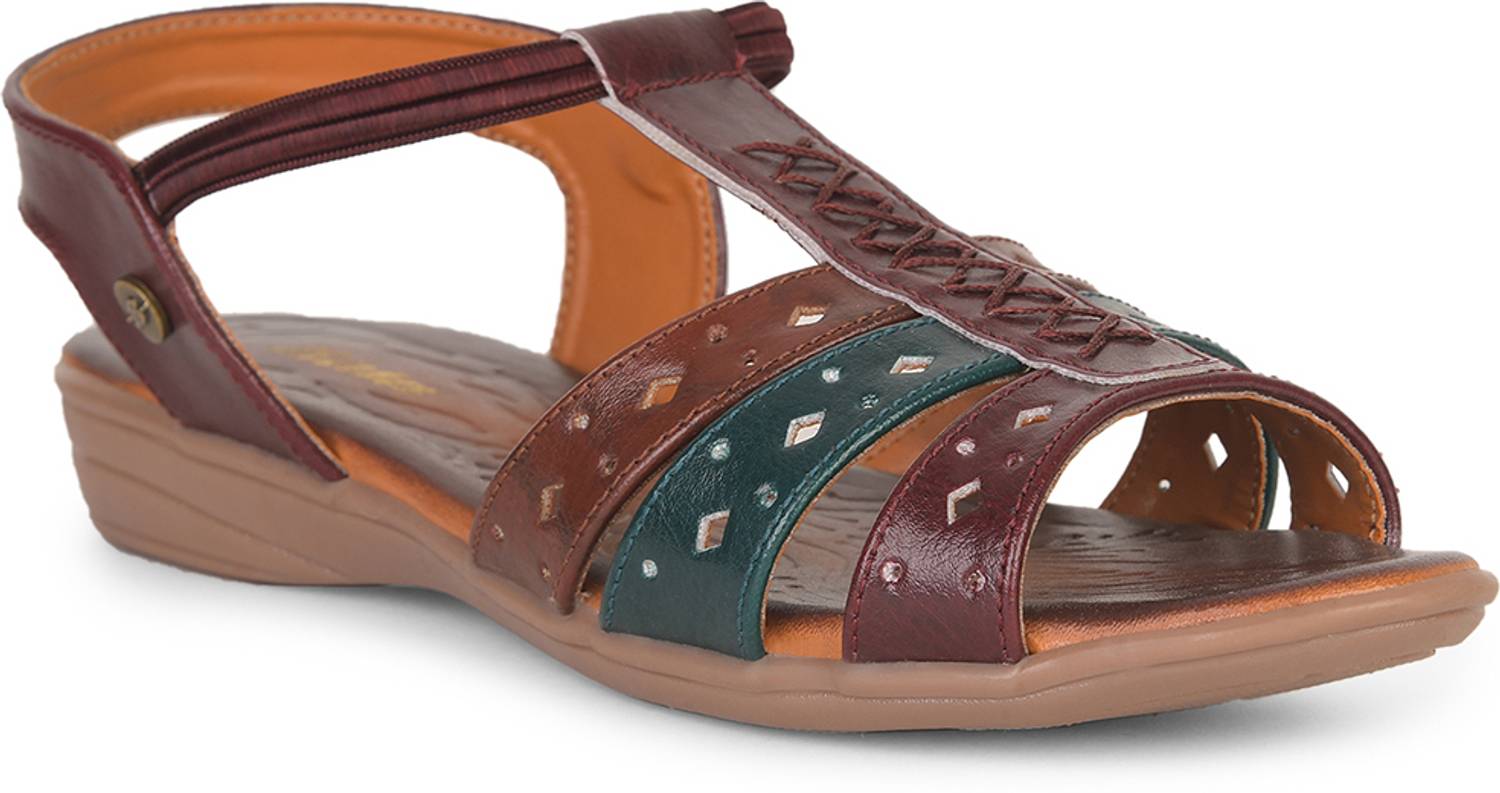Bata Women Flats Sandal (Brown , 5)