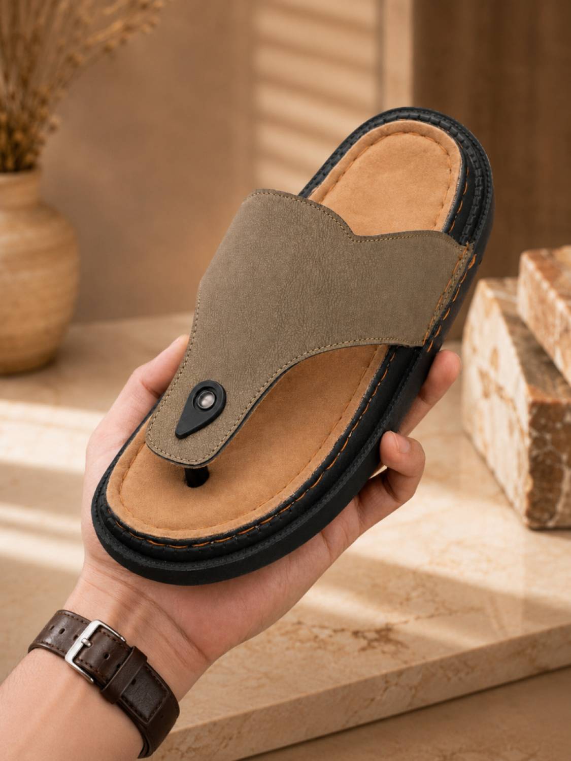 KILLER Men's Soft Cushion Lightweight Sandals - Image 1