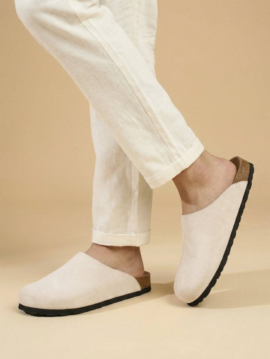 Roadster Men White Sandals - Image 4