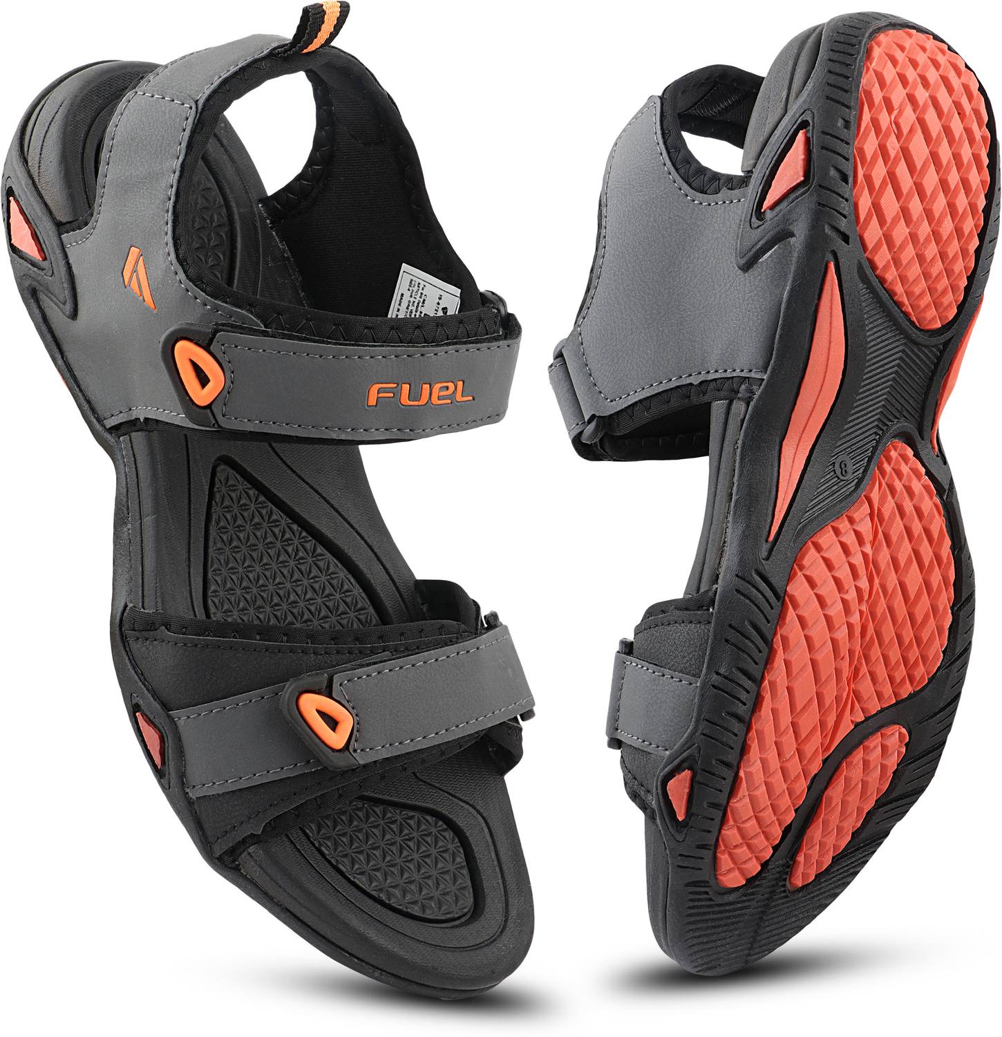 Fuel Men Orange Sandals - Image 1