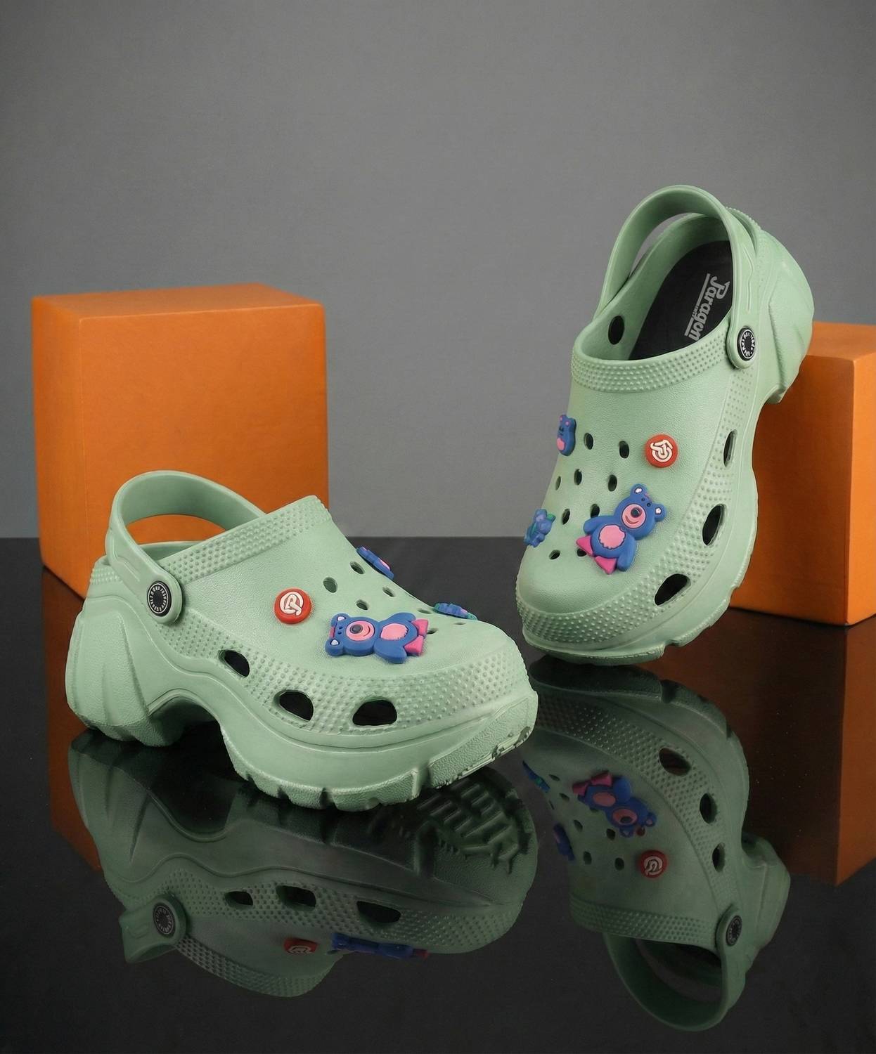 Paragon Women EVK10933L Women Casual Lightweight Durable Clogs Cl