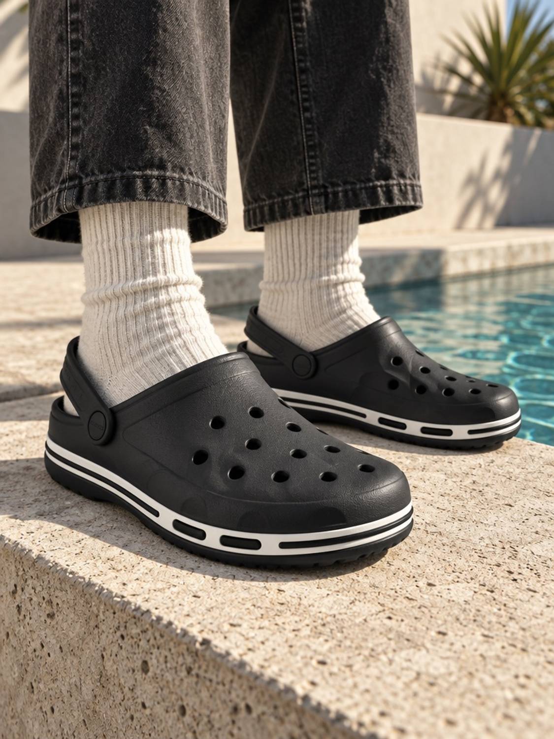 CROCS Bayaband Unisex Clogs