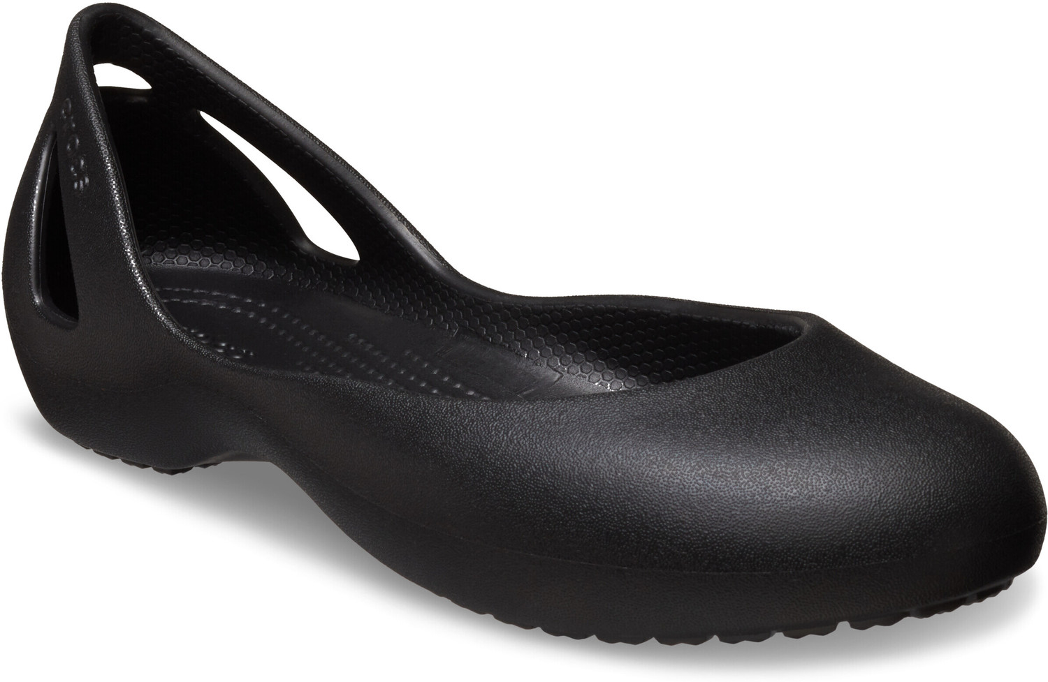 Image of CROCS Women Kadee Flats Sandal (Black, 7)