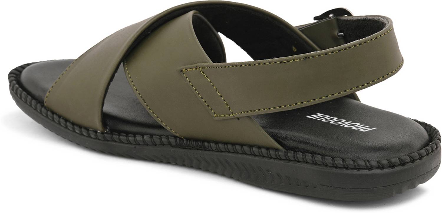 PROVOGUE Men Sandals - Green - Image 5