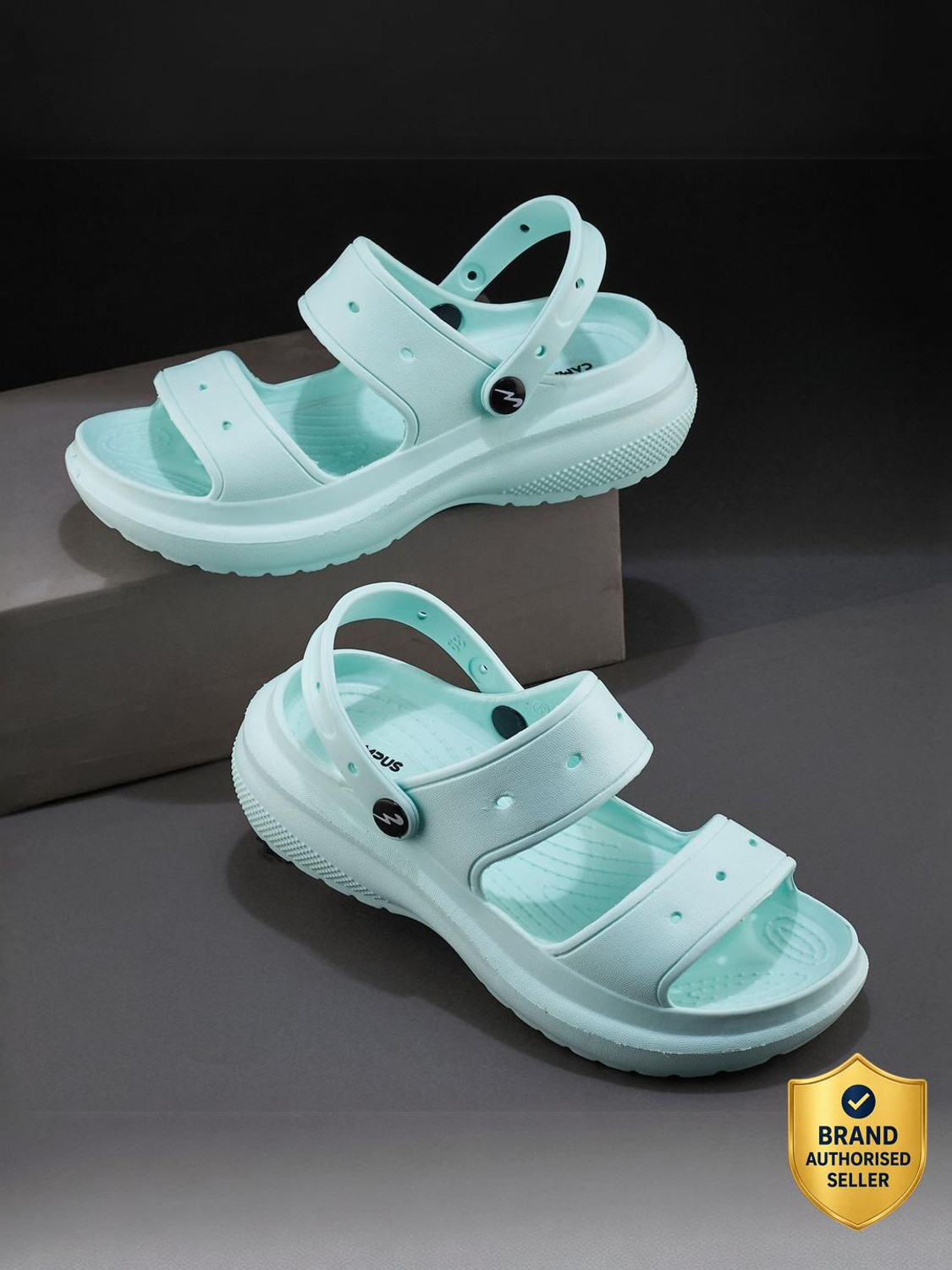 Image of CAMPUS GCW-7002 Women's Slippers | Vibrant, Chunky Design | Comfy and Trendy Slip-On Women Clogs