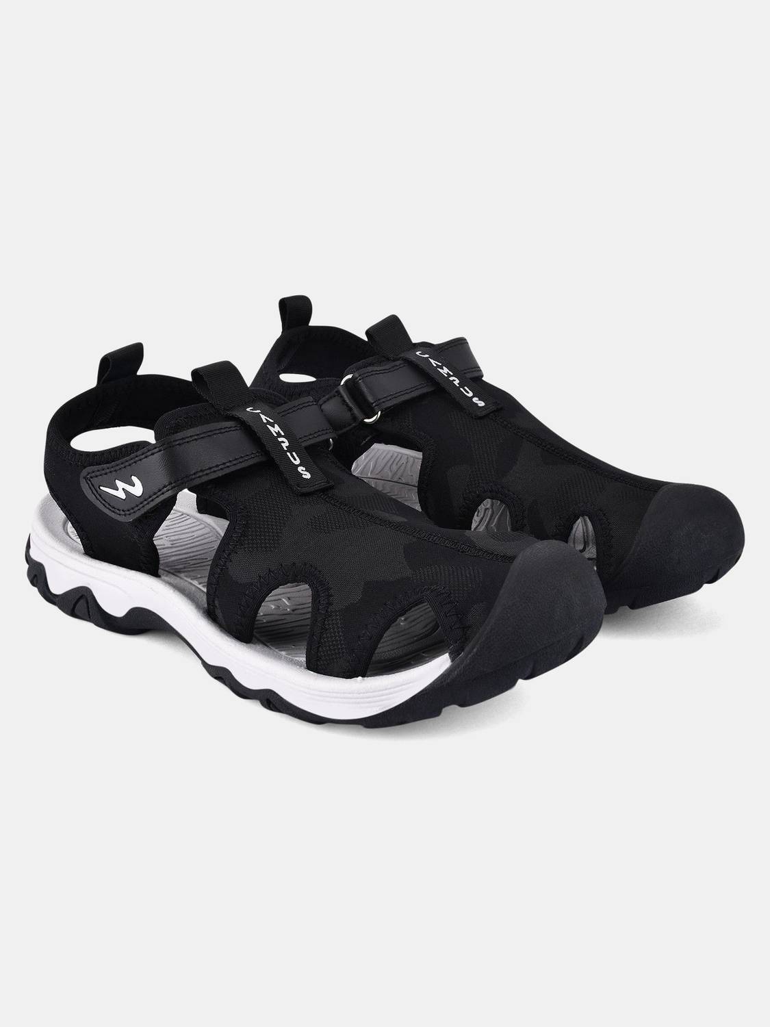 CAMPUS Men Sports Sandals Black - Image 2