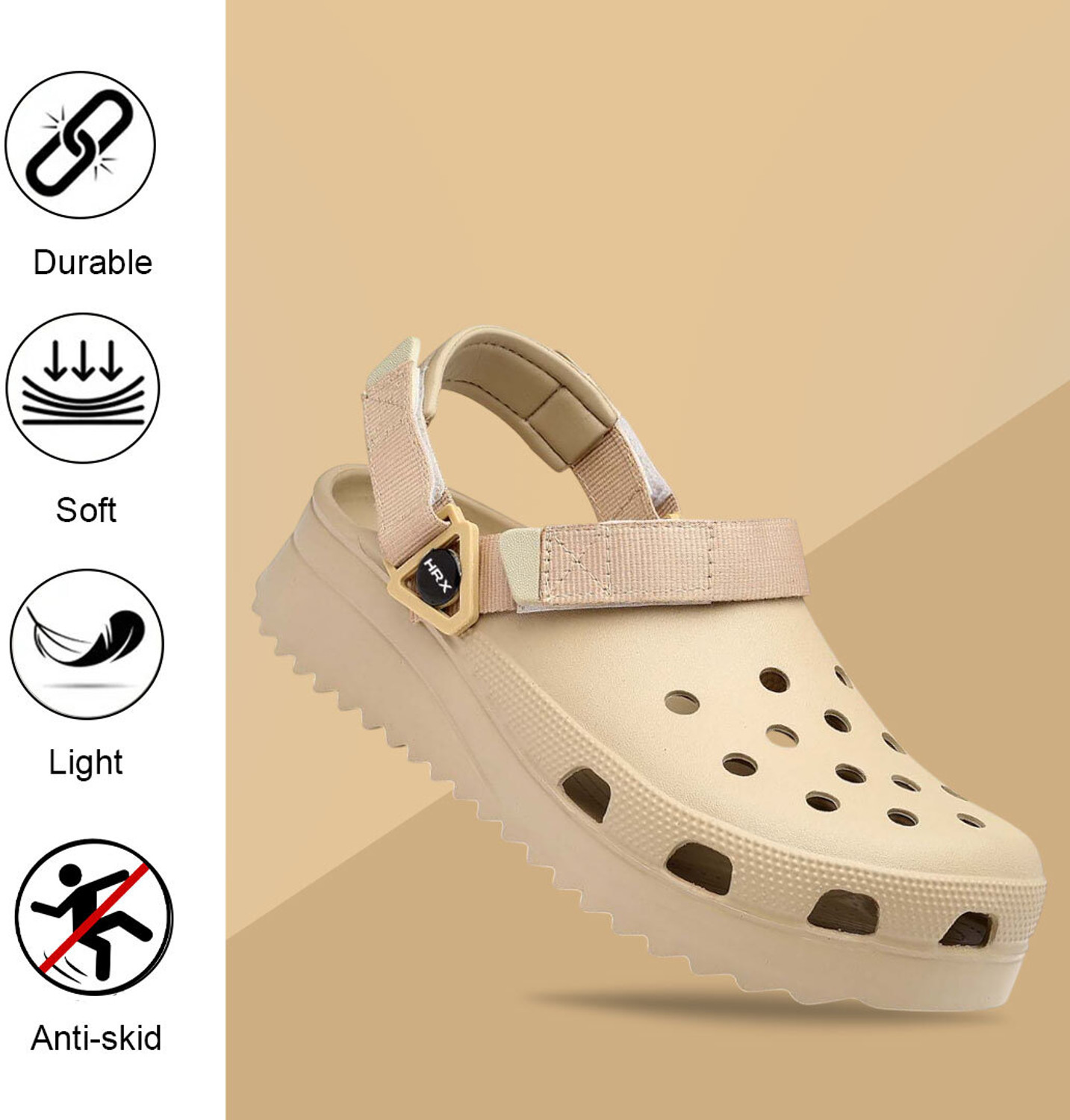 Image of HRX by Hrithik Roshan Men Clogs