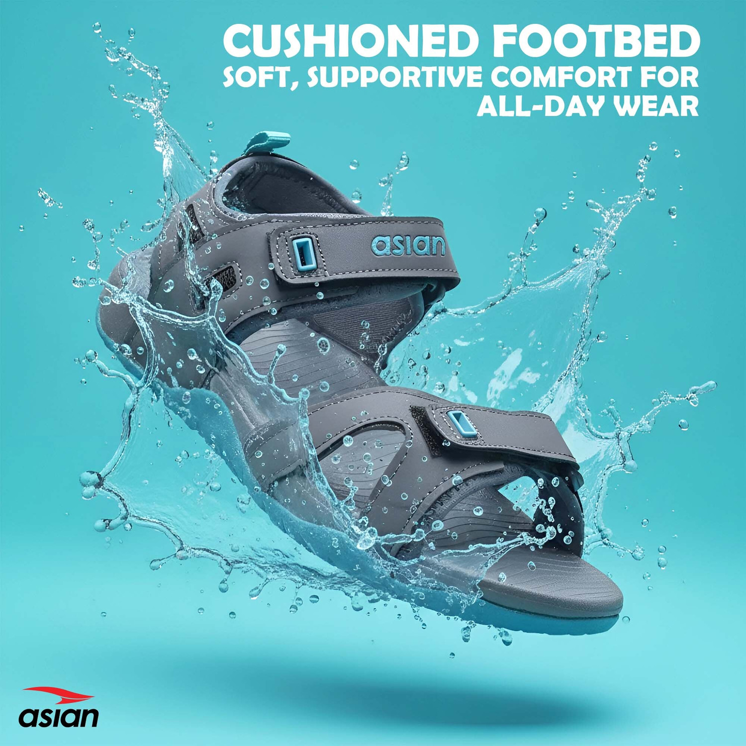 Image of asian Men Sports Sandals