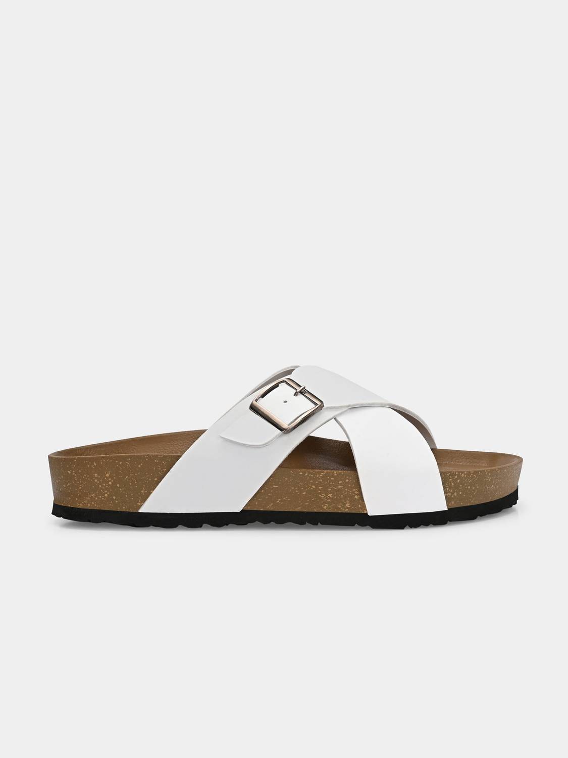 CLERKSVILLE Men's Casual Buckle Slip-On Sandals - Image 4