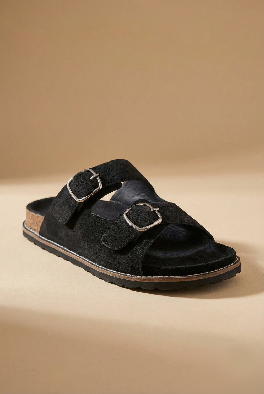 Image of Mast & Harbour Men Sandal (Black, 9)