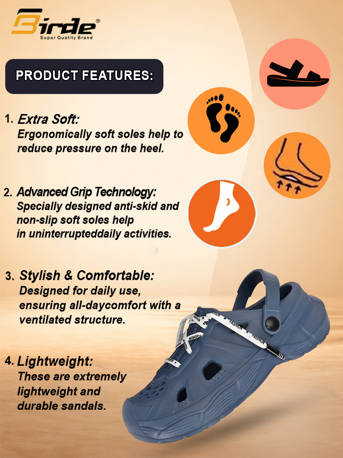 Image of Birde Men Sandals